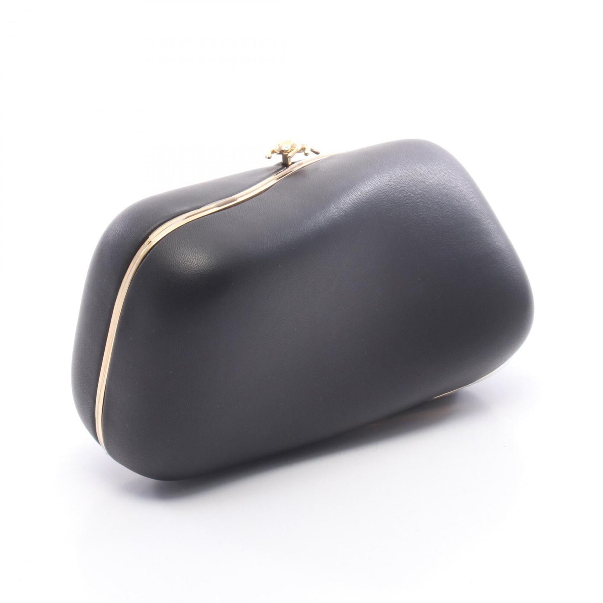 Loewe Twisted Minodiere Shoulder Bag/Handbag, Leather, Women's, Black (AORGSEMX06) — New - Store Return