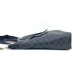 LOUIS VUITTON N41456 Damier Graphite Skyline Crossbody Bag Tote 2WAY Shoulder Canvas Men's Women's Black — Like New