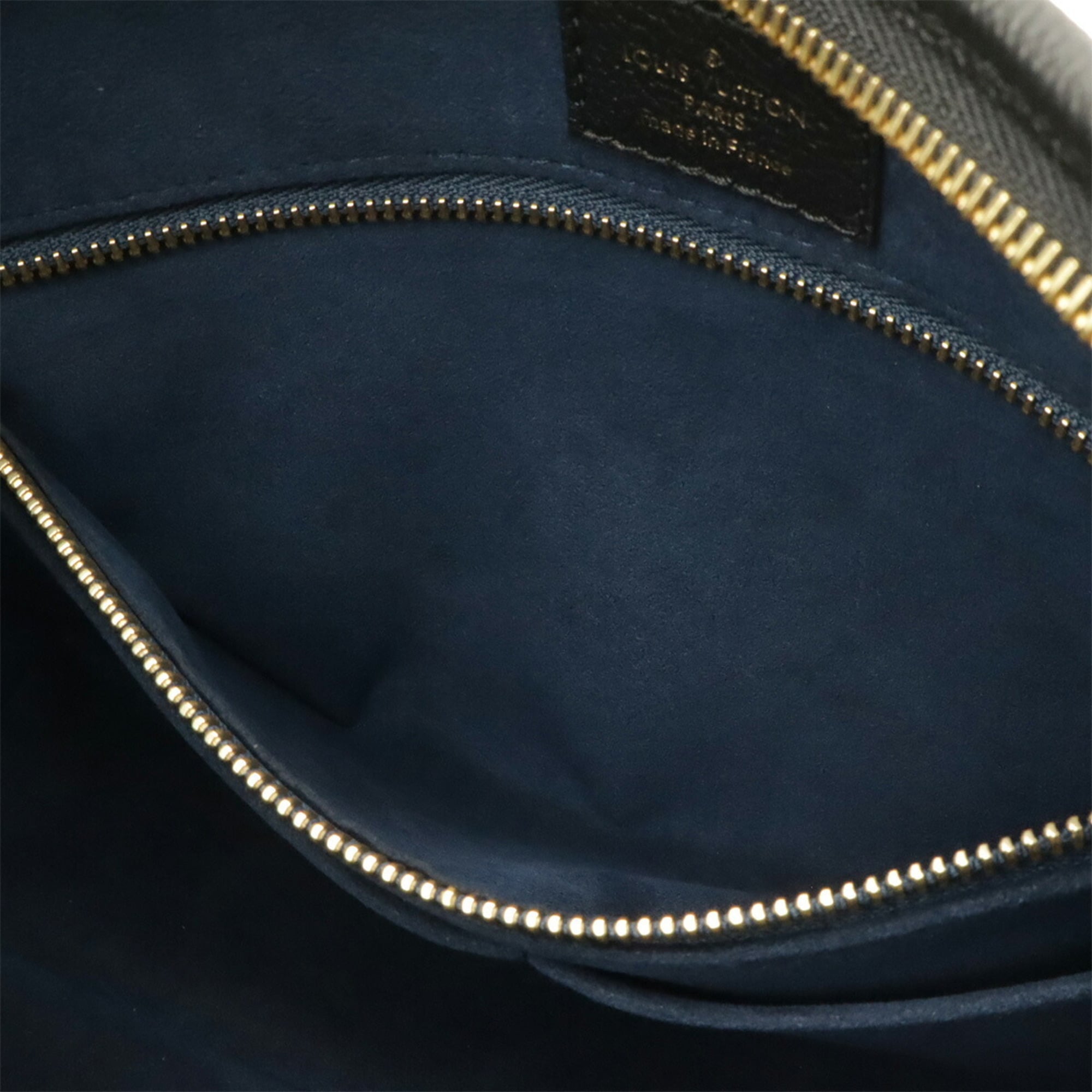 LOUIS VUITTON Louis Vuitton Monogram Empreinte Carryall Zip NM PM Shoulder Bag Noir Black M46288 — New - Store Return