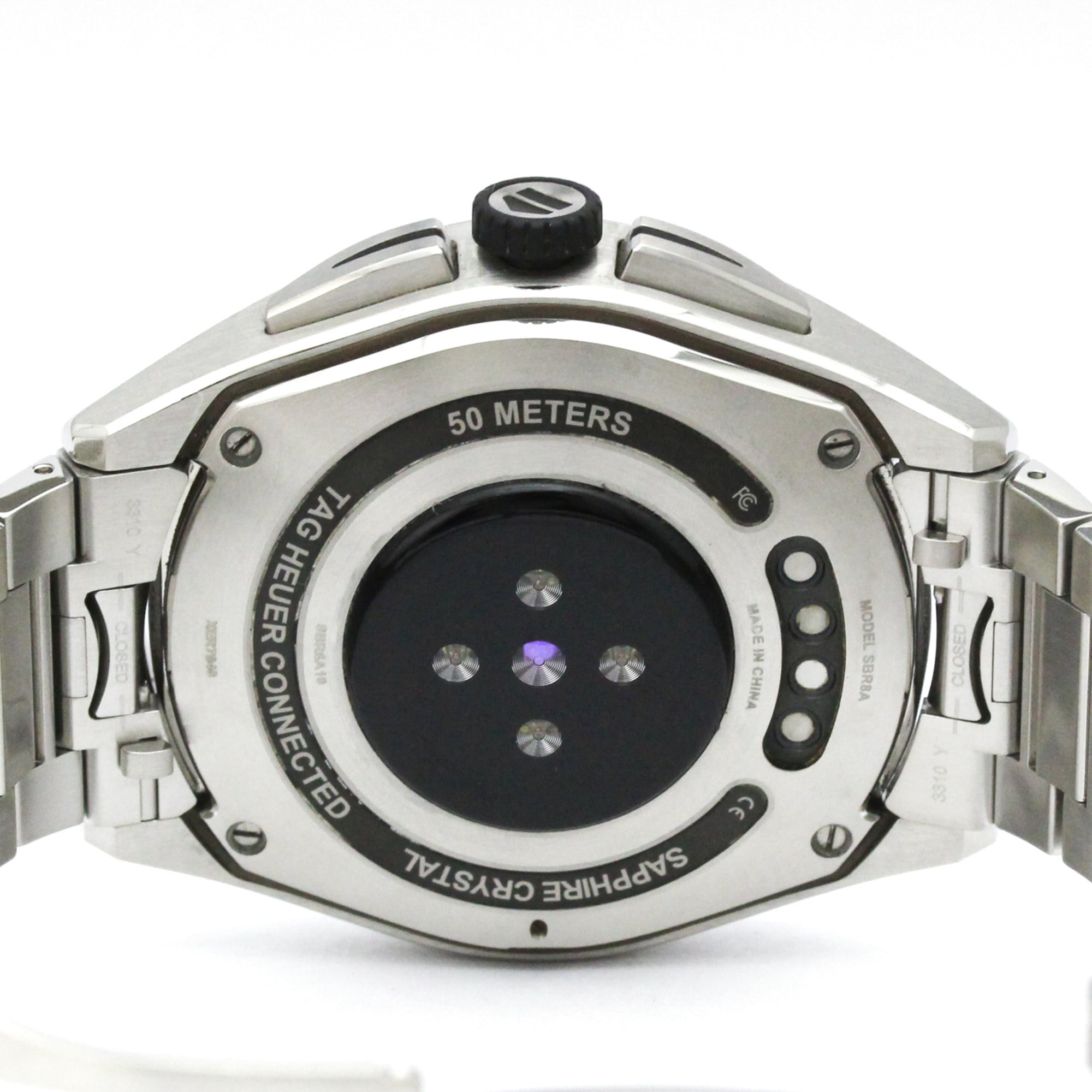 TAG HEUER Connected Calibre 4 Ceramic Steel Quartz Watch SBR8A10.BA0616 — Very Good