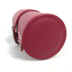 Salvatore Ferragamo Watch Case, Pouch, Leather, Men's, Red — Good