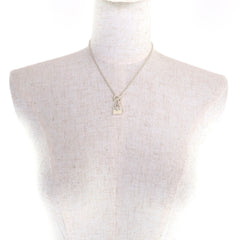 HERMES 925 Amulette Birkin Necklace Pendant Accessory, Silver, Made in Italy, Weight 10.83g, Women's — Like New
