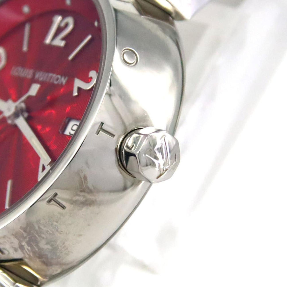 Louis Vuitton Tambour Q121T Stainless Steel Quartz Watch — Very Good