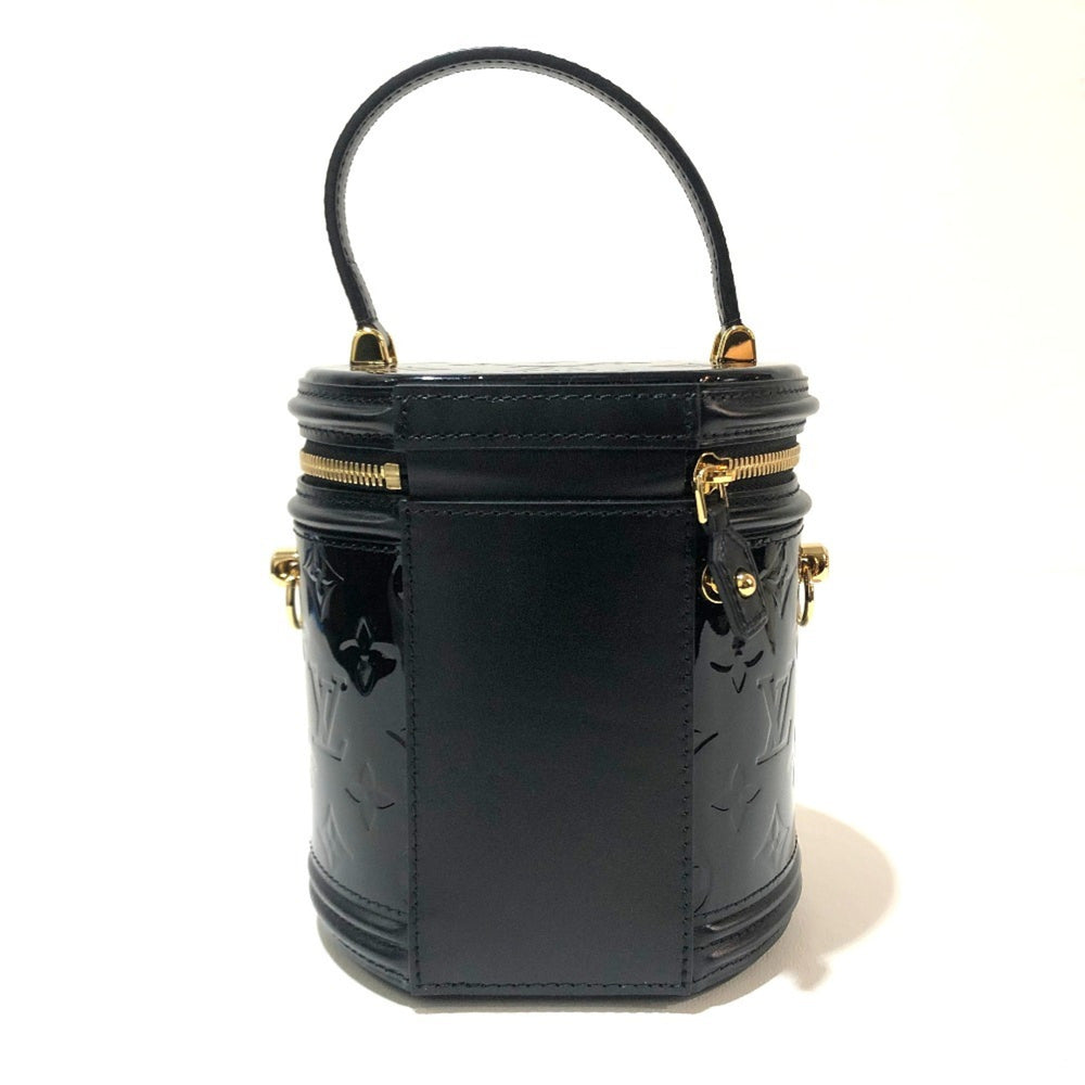 LOUIS VUITTON M53997 Monogram Vernis Cannes PM Handbag Women's Noir Black — New - Store Return