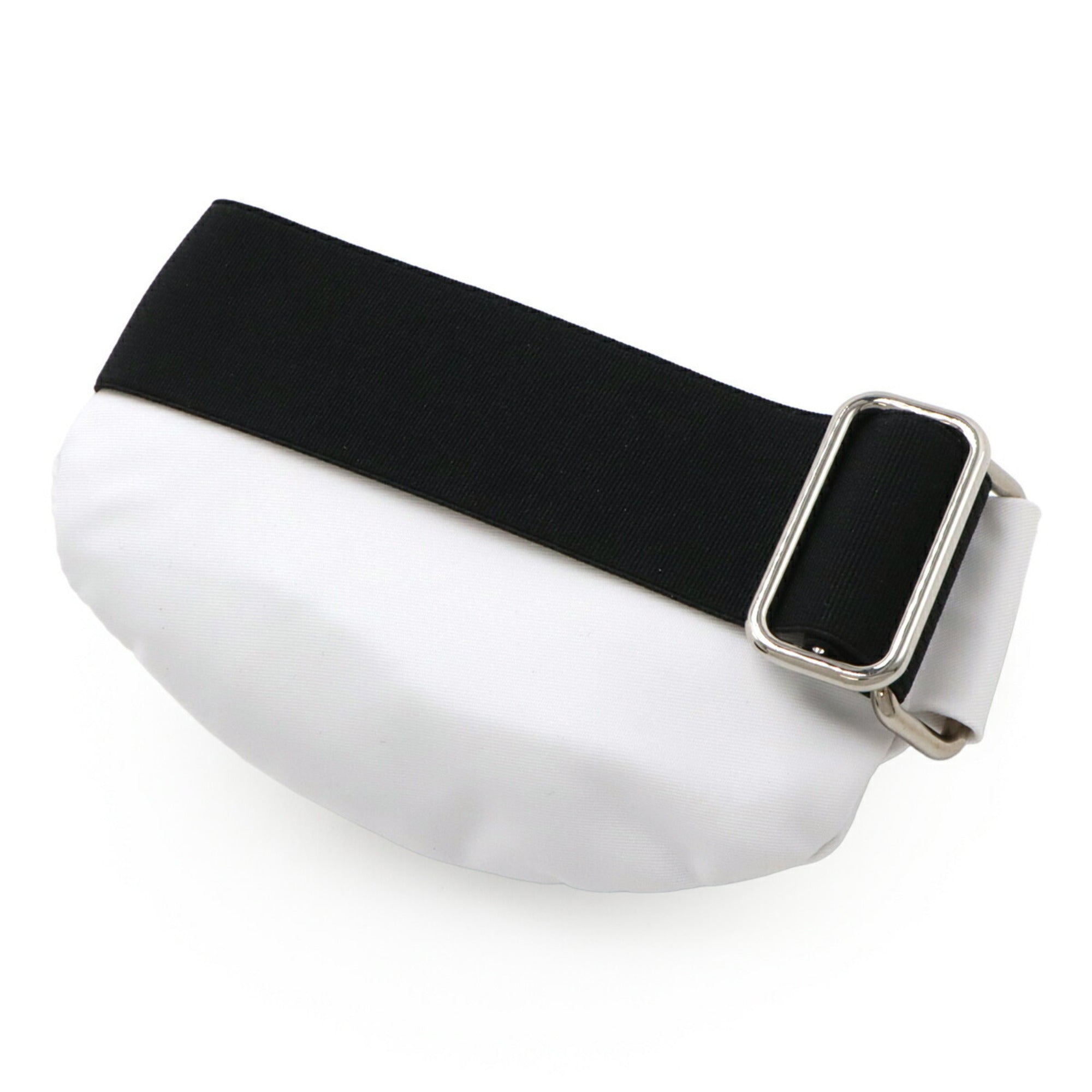 PRADA Triangle Wristband Pouch Multi-Pouch Nylon Leather BLANCO White 1TT095 — New - Store Return