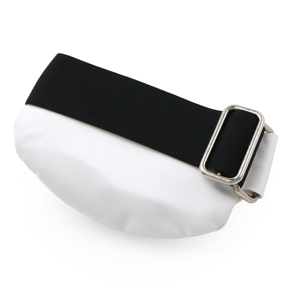 PRADA Triangle Wristband Pouch Multi-Pouch Nylon Leather BLANCO White 1TT095 — New - Store Return