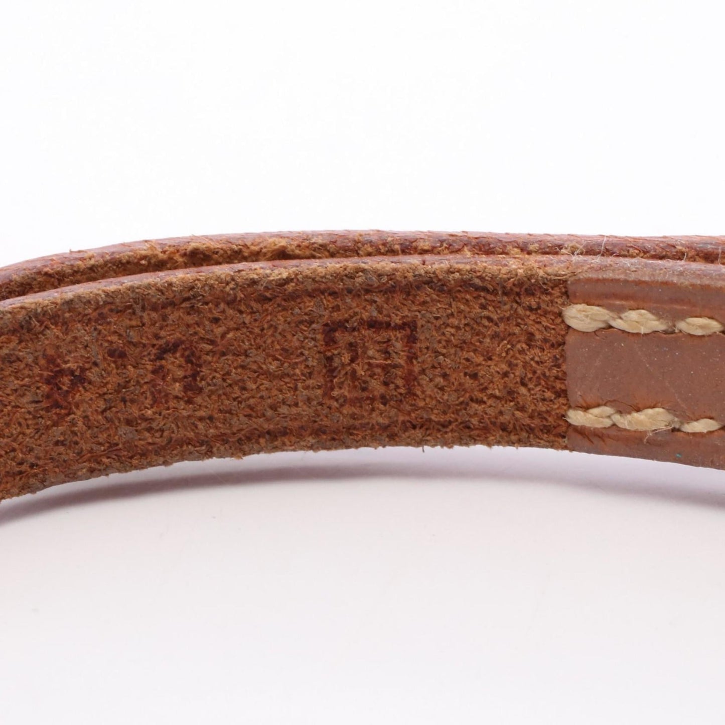 Hermes Hermès API 1 bracelet, stainless steel and leather, available in silver brown.