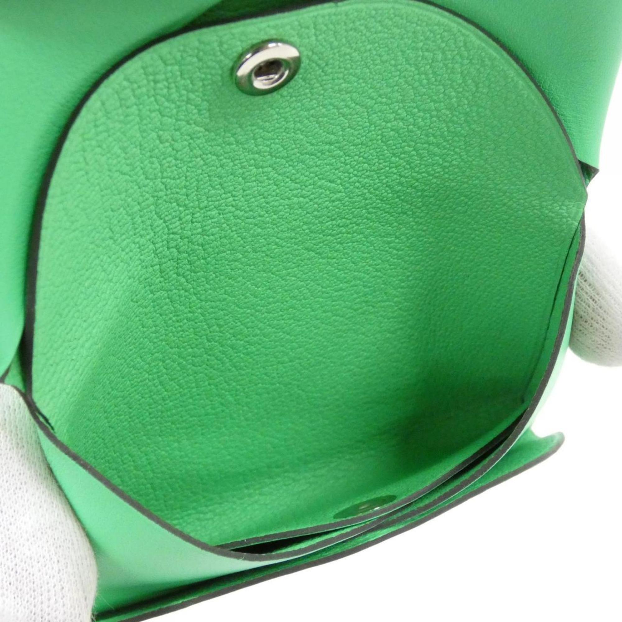 Hermes Hermès SELLE EN DESORDRES Calvi Duo 084717CK Wallet/Coin Case