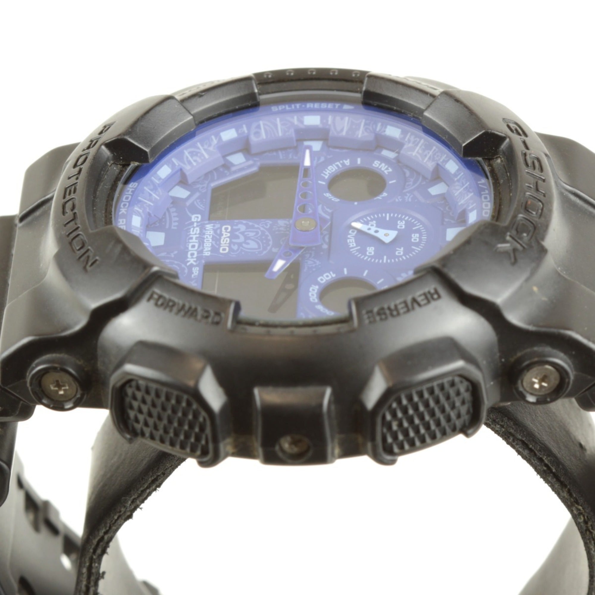 CASIO GA-100BP Quartz Men's Watch — Good