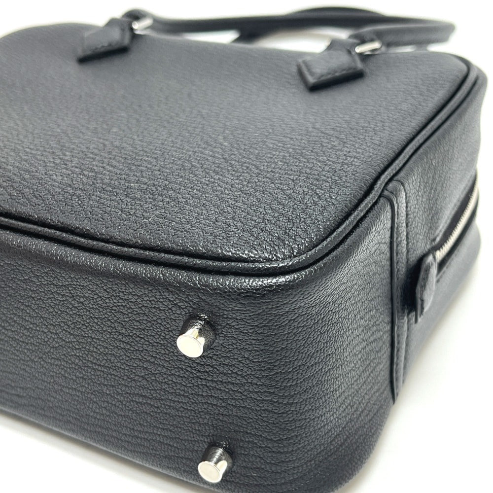 HERMES H086559CK Plume Mini Black Bag Handbag Chevre Mysore Women's Noir — New - Store Return