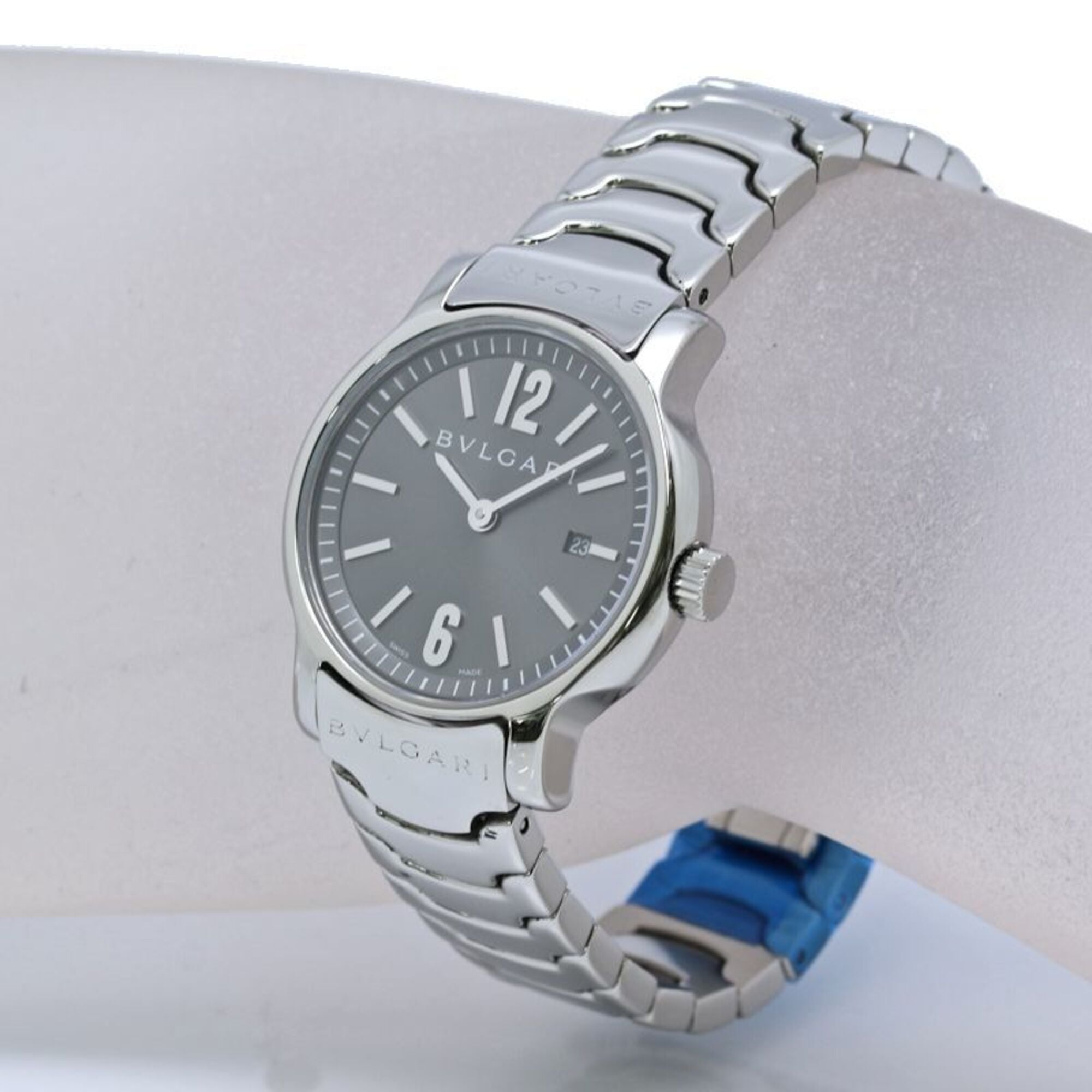 BVLGARI Solotempo ST29C5SSD ST29S Women's Watch SS 40487 — Good
