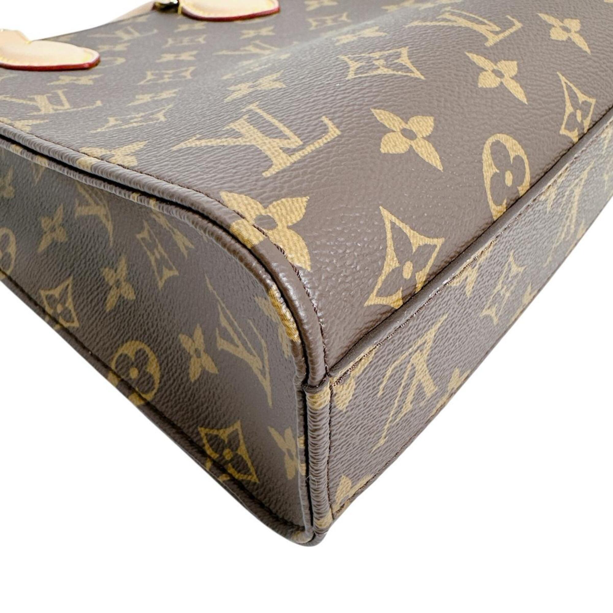Louis Vuitton LOUIS VUITTON Handbag Sac Plat BB Monogram Canvas M46265 Brown — New - Store Return