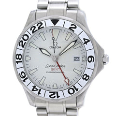 OMEGA Seamaster GMT 2538.20.00 Men's Watch, Stainless Steel, Model 40566 — Good