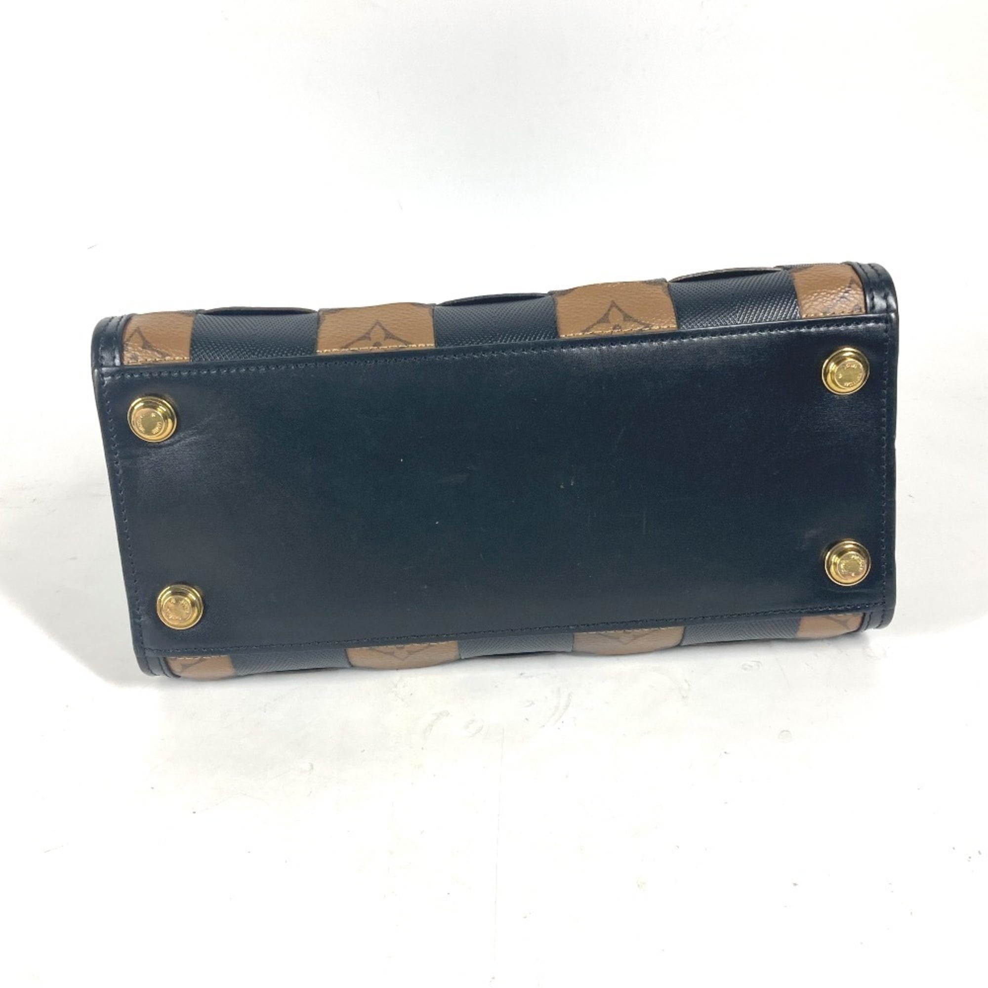 LOUIS VUITTON M53252 Monogram Reverse City Steamer PM Bag Handbag Shoulder Leather Women's Brown G-241125-20 — Like New