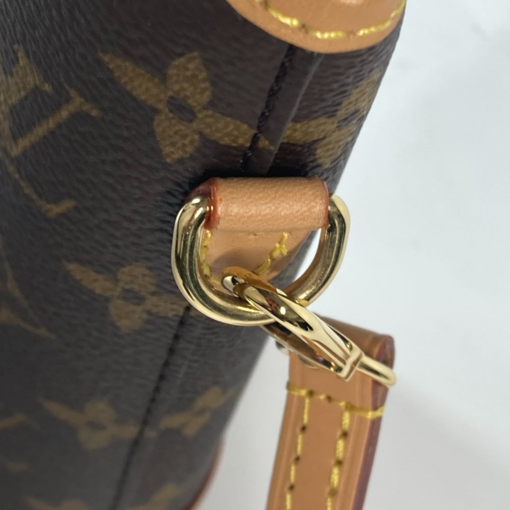 LOUIS VUITTON M80874 Monogram Fold Me Pouch Shoulder Bag Canvas Women's Brown E-241004-4 — Like New