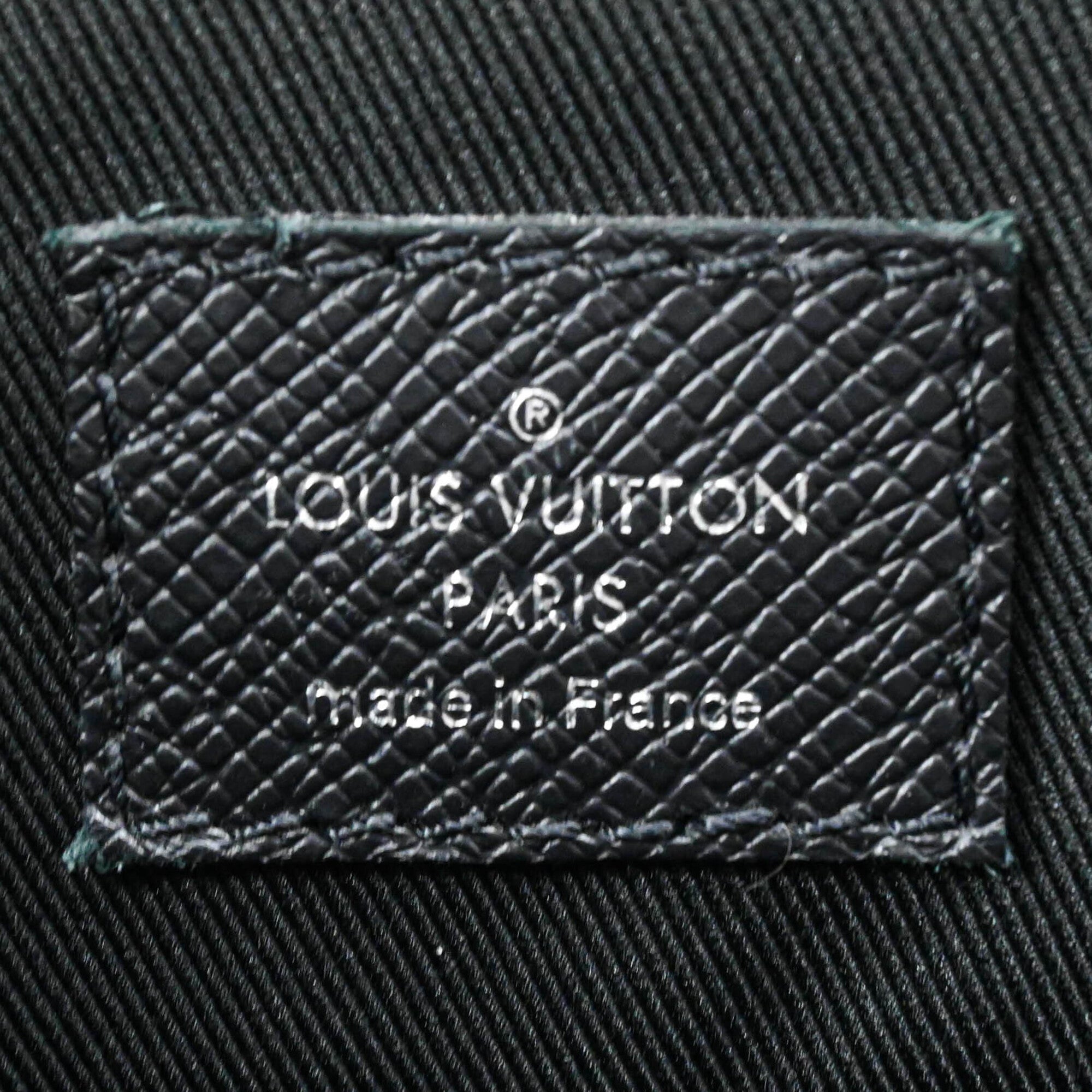 LOUIS VUITTON Louis Vuitton Taigarama Monogram City Tote Bag Handbag Noir M30431 — Like New