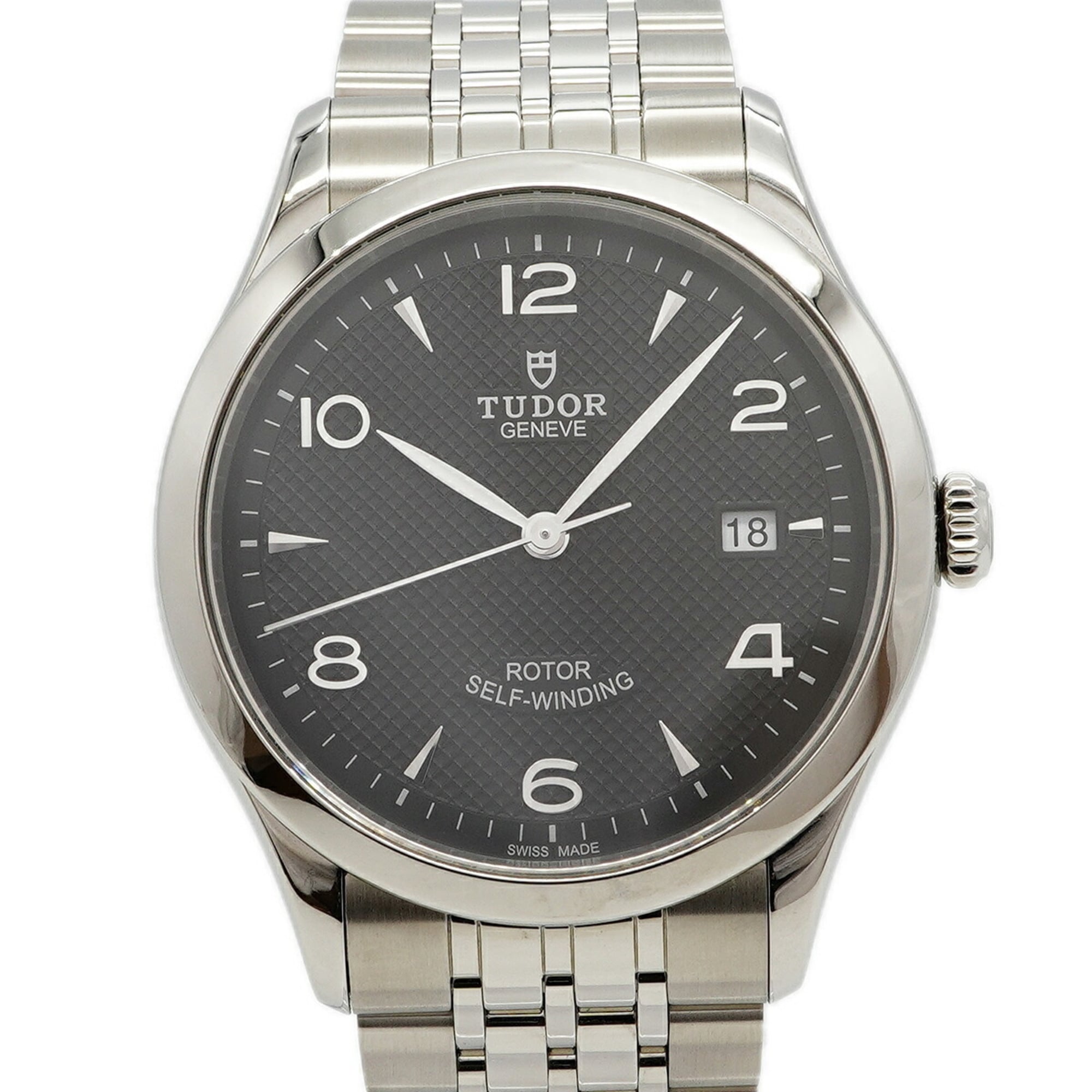 Tudor 1926 Date 91550 Black Dial Men's Watch — Very Good