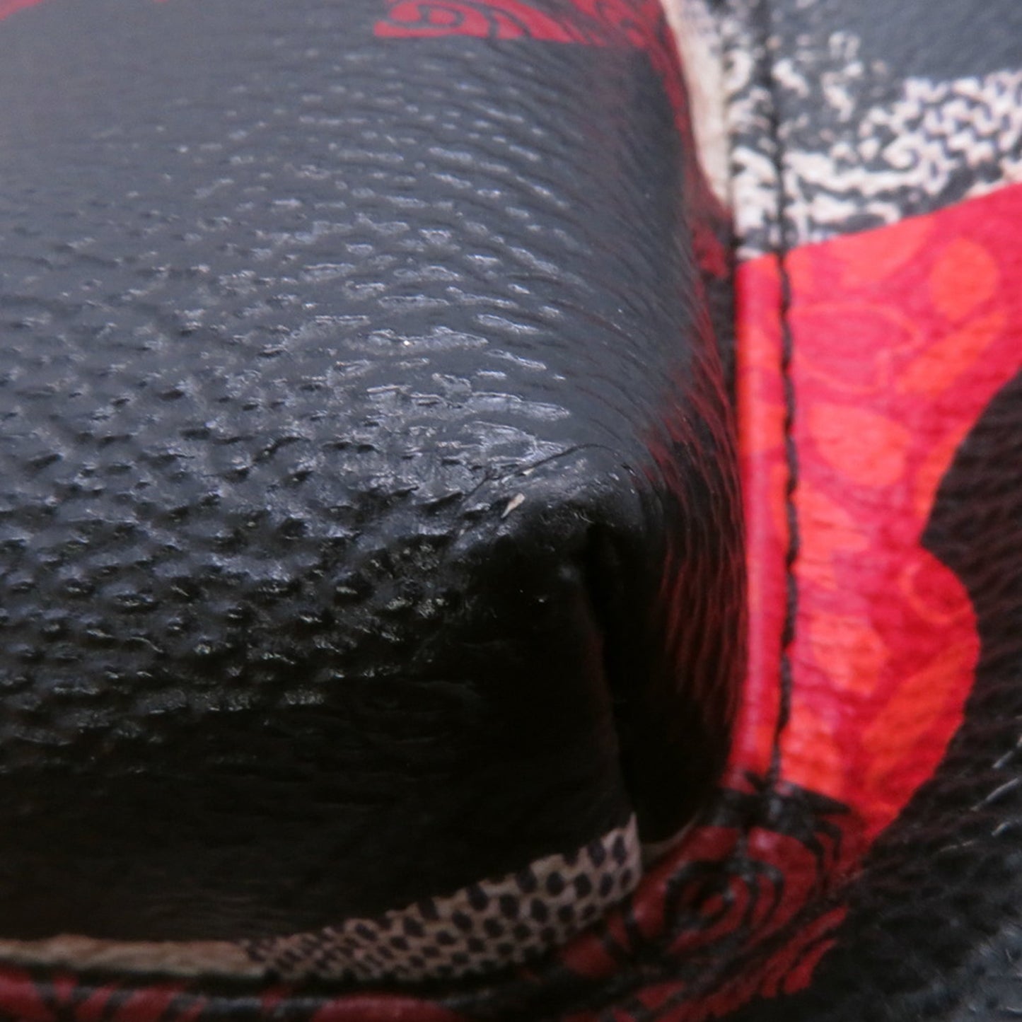 Louis Vuitton Damier Azur Palm Springs Backpack PM N41059, a collaboration with Kansai Yamamoto