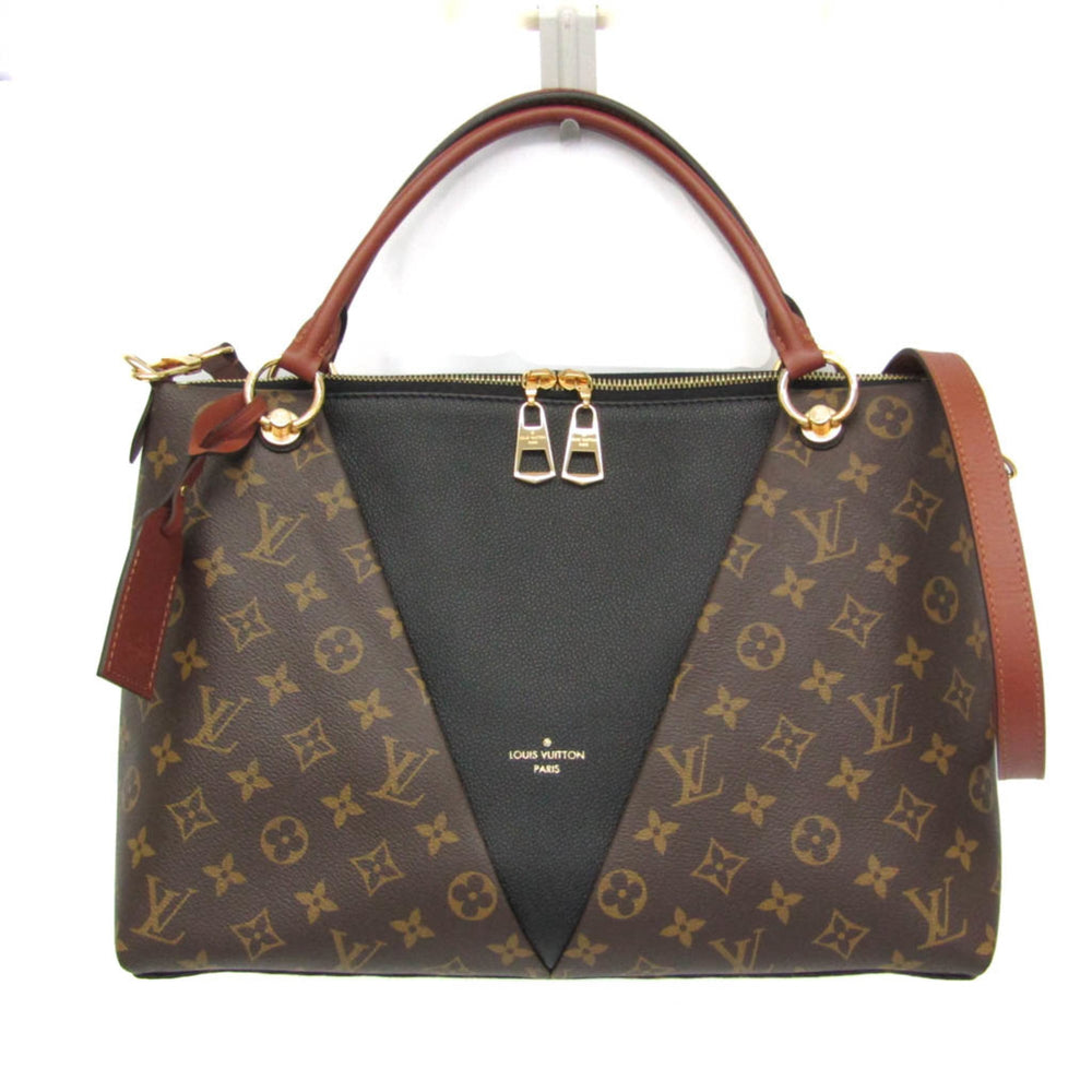 Louis Vuitton Damier V Tote MM M43948 Women's Shoulder Bag,Tote Bag Black,Brown — Like New