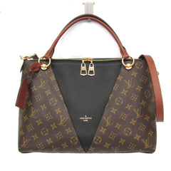 Louis Vuitton Damier V Tote MM M43948 Women's Shoulder Bag,Tote Bag Black,Brown — Like New