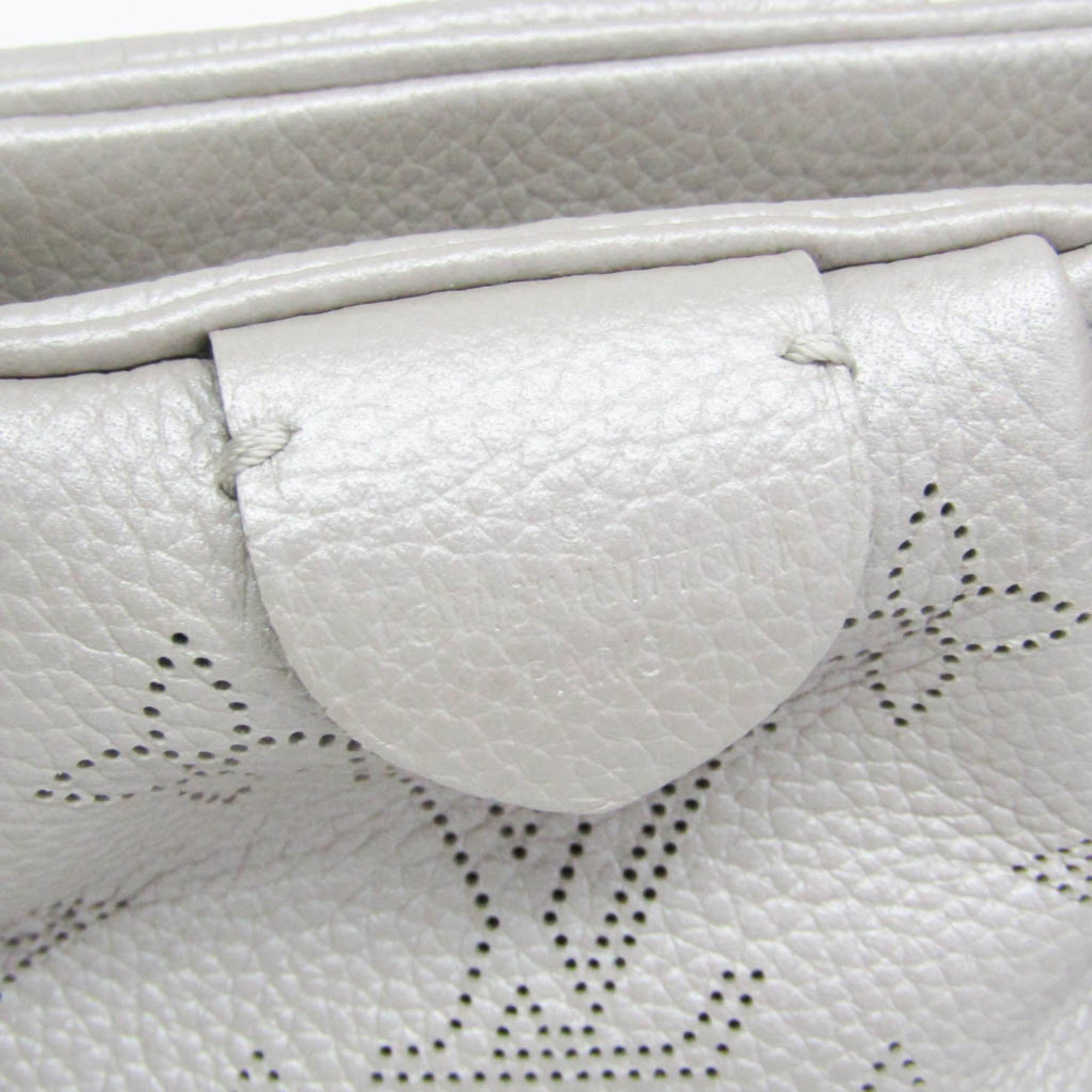 Louis Vuitton Mahina Scala Mini M80904 Women's Clutch Bag,Shoulder Bag Silver — Like New