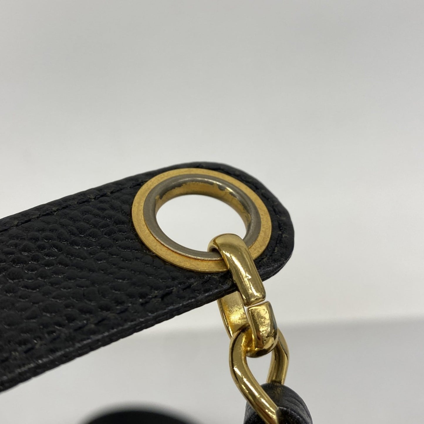 Chanel Shoulder Bag Chain Caviar Skin Black Women's