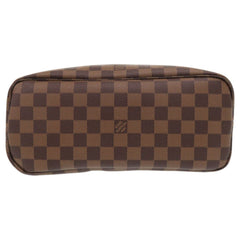 Like new Louis Vuitton Neverfull PM Damier Brown Tote Bag with Pouch N41359 LV 0701 LOUIS VUITTON — Like New