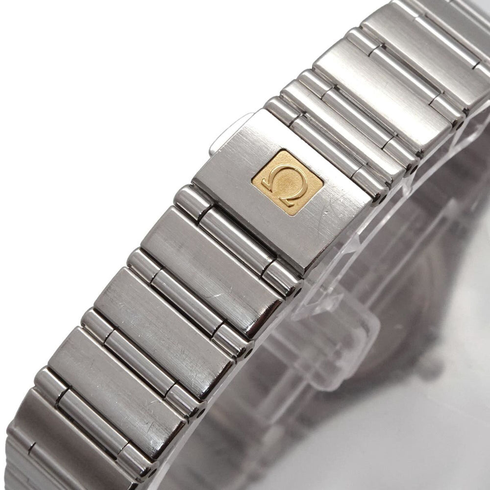 Omega Constellation Mini Cindy Crawford Limited Edition (1999 pieces) 1563 86 Ladies' Watch 16 Diamonds Blue Quartz — Very Good