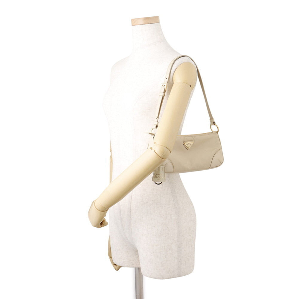 Prada Shoulder Bag Triangle Nylon 1BC201 PRADA Handbag Women's — Like New