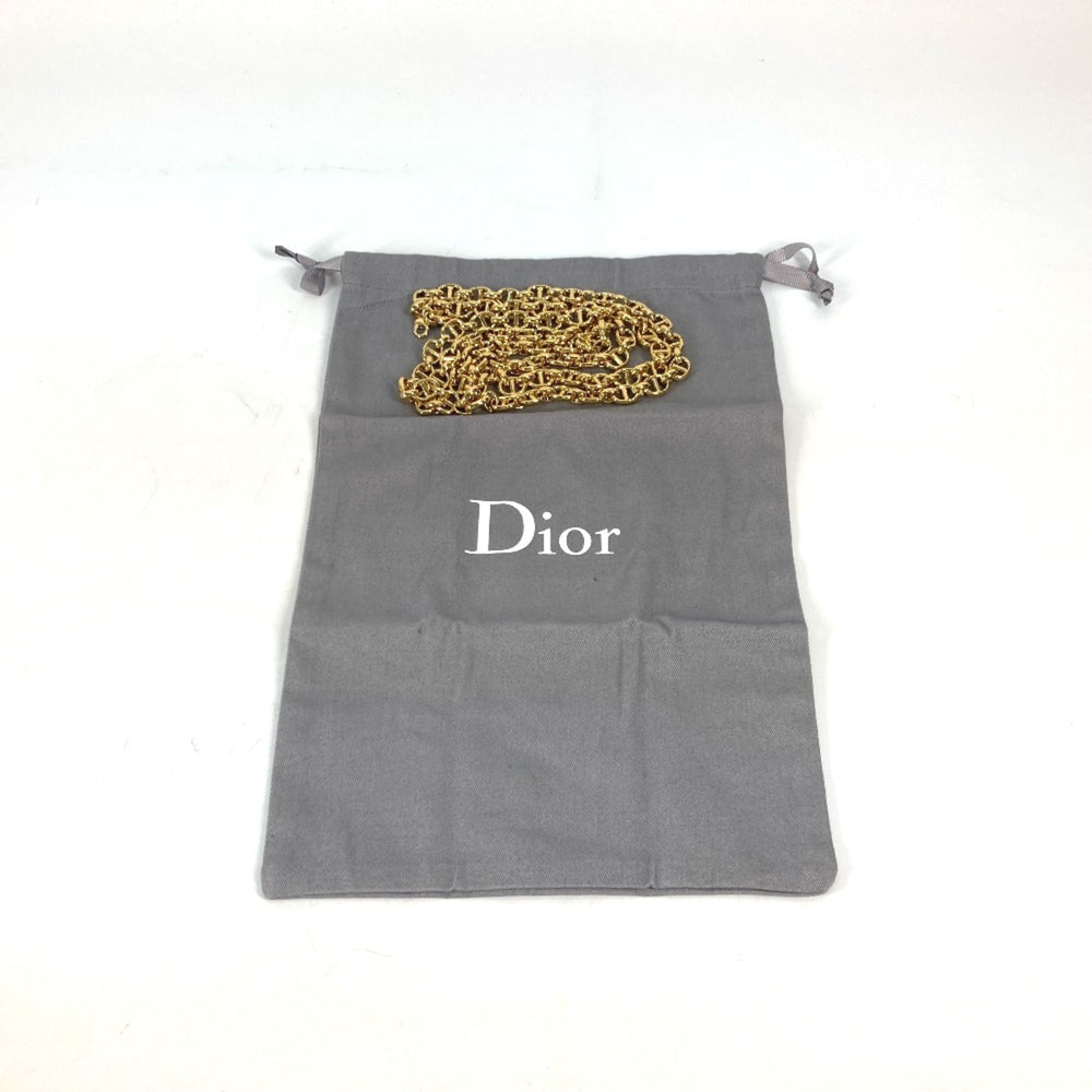 CHRISTIAN DIOR M8641UBBU Clutch Bag CD 3WAY ChainShoulder Bag Hand Bag Brown — Like New