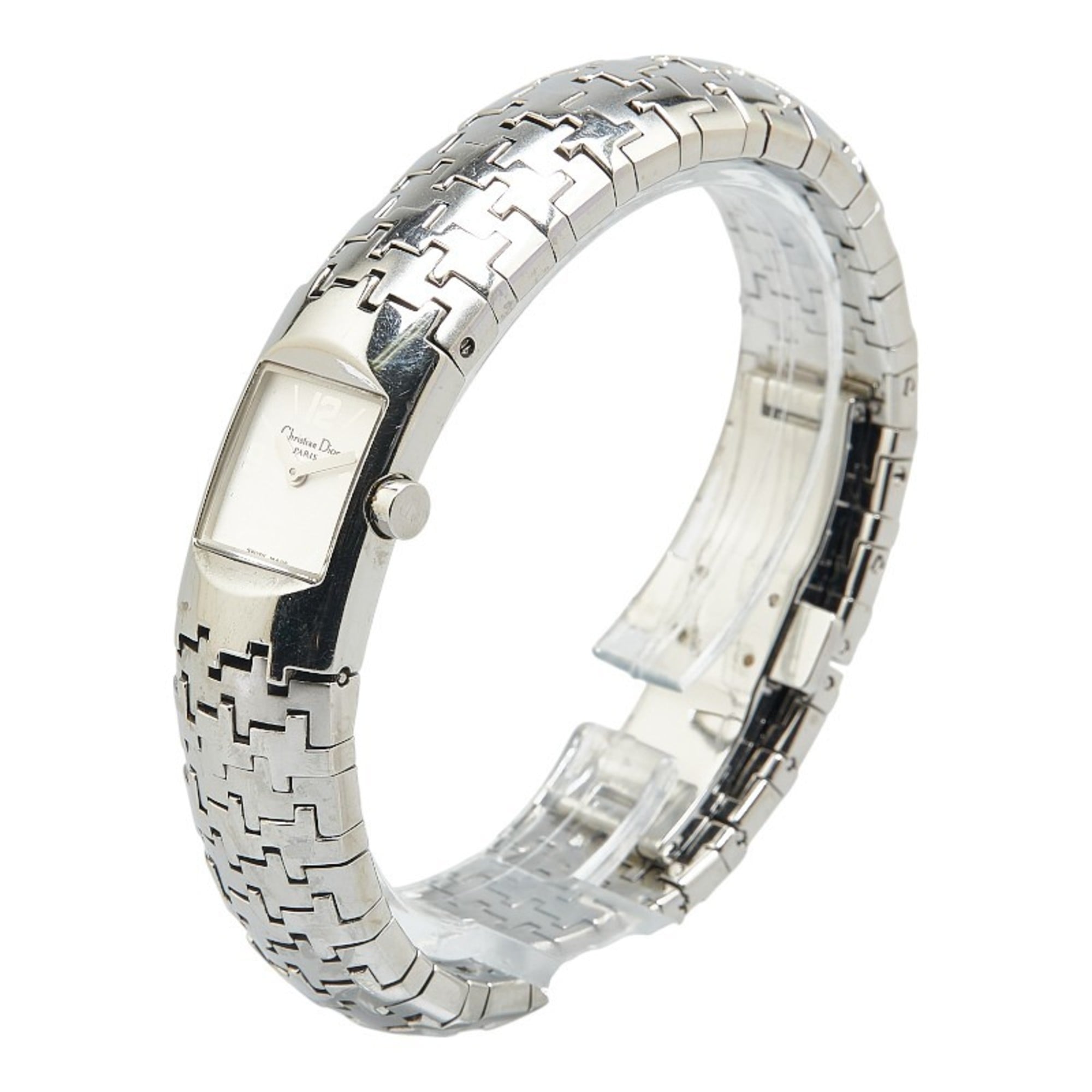 Dior Diophilic Watch D96-100 Quartz Silver Dial Stainless Steel Women's — Good