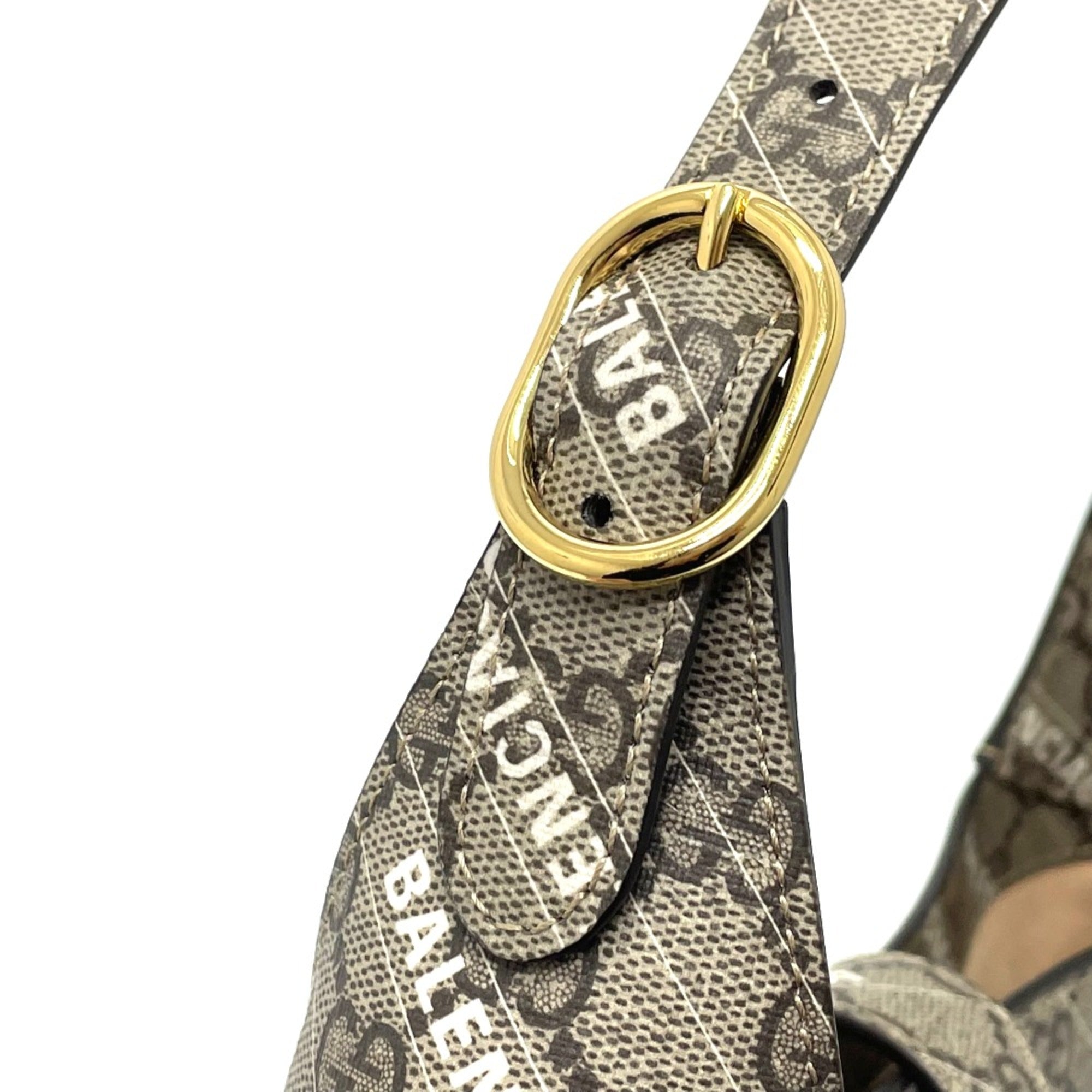 Gucci 636706 Balenciaga BALENCIAGA collaboration Bag Jackie 1961 2WAY Hand Bag Beige — Like New