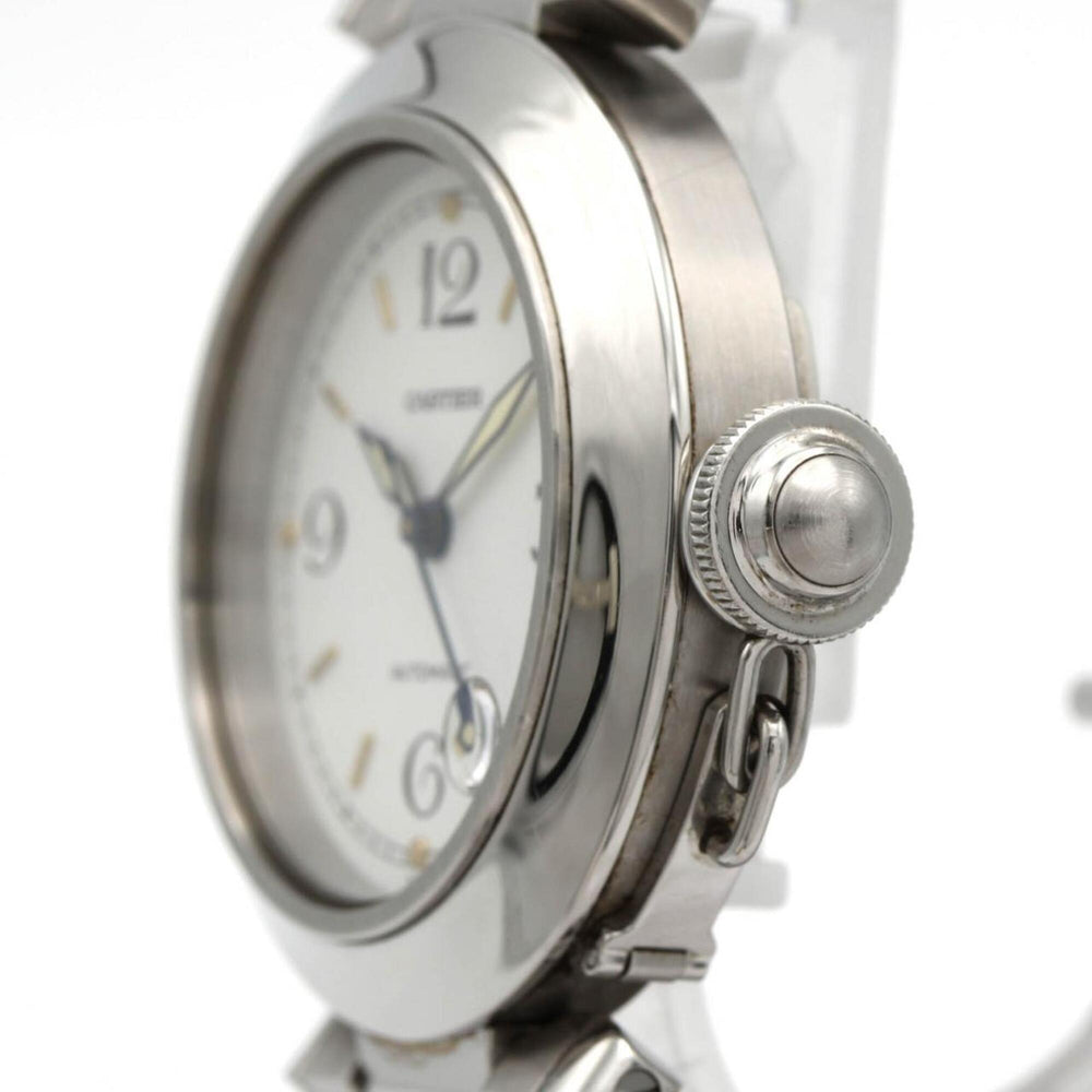 Cartier Pasha C W31015M7 Stainless Steel Automatic Watch — Good