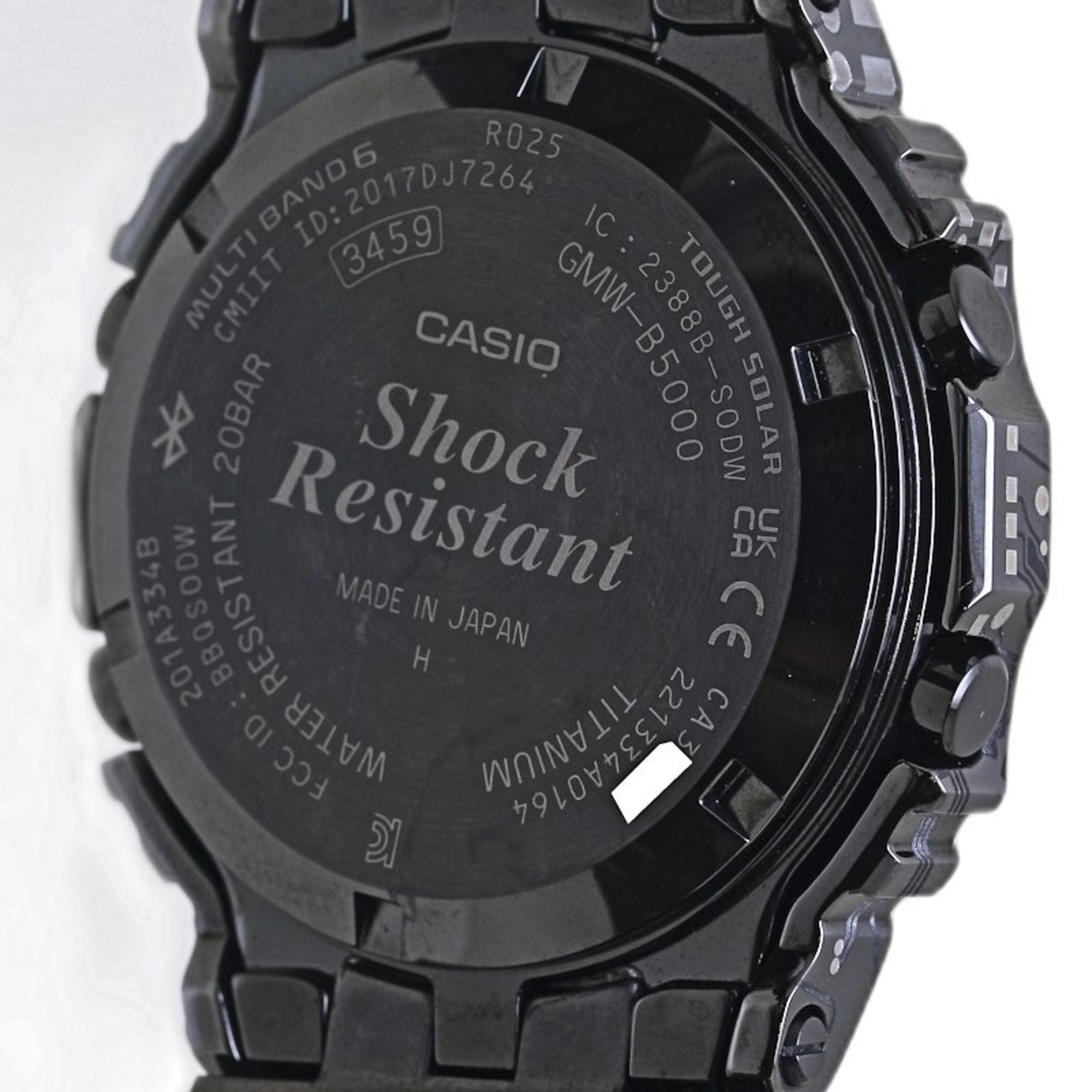 CASIO G-Shock Full Metal Men's Titanium Watch GMW-B5000TCC-1JR 130435 — Very Good