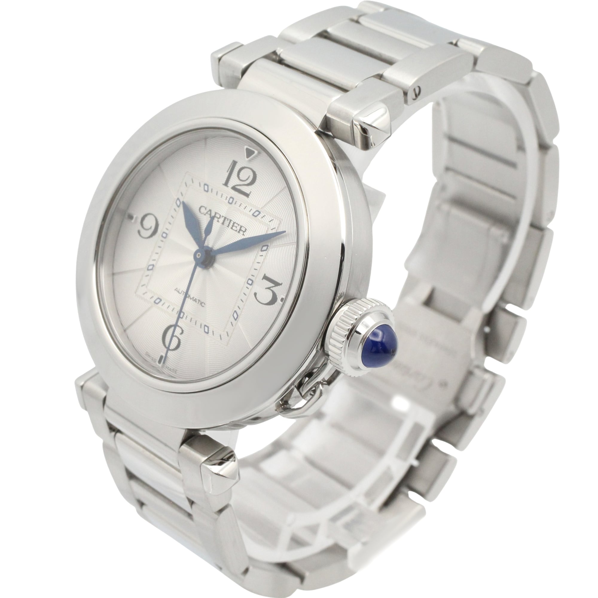 Cartier Pasha de Boys' Watch, Stainless Steel, Silver Tone, WSPA0013 — Very Good