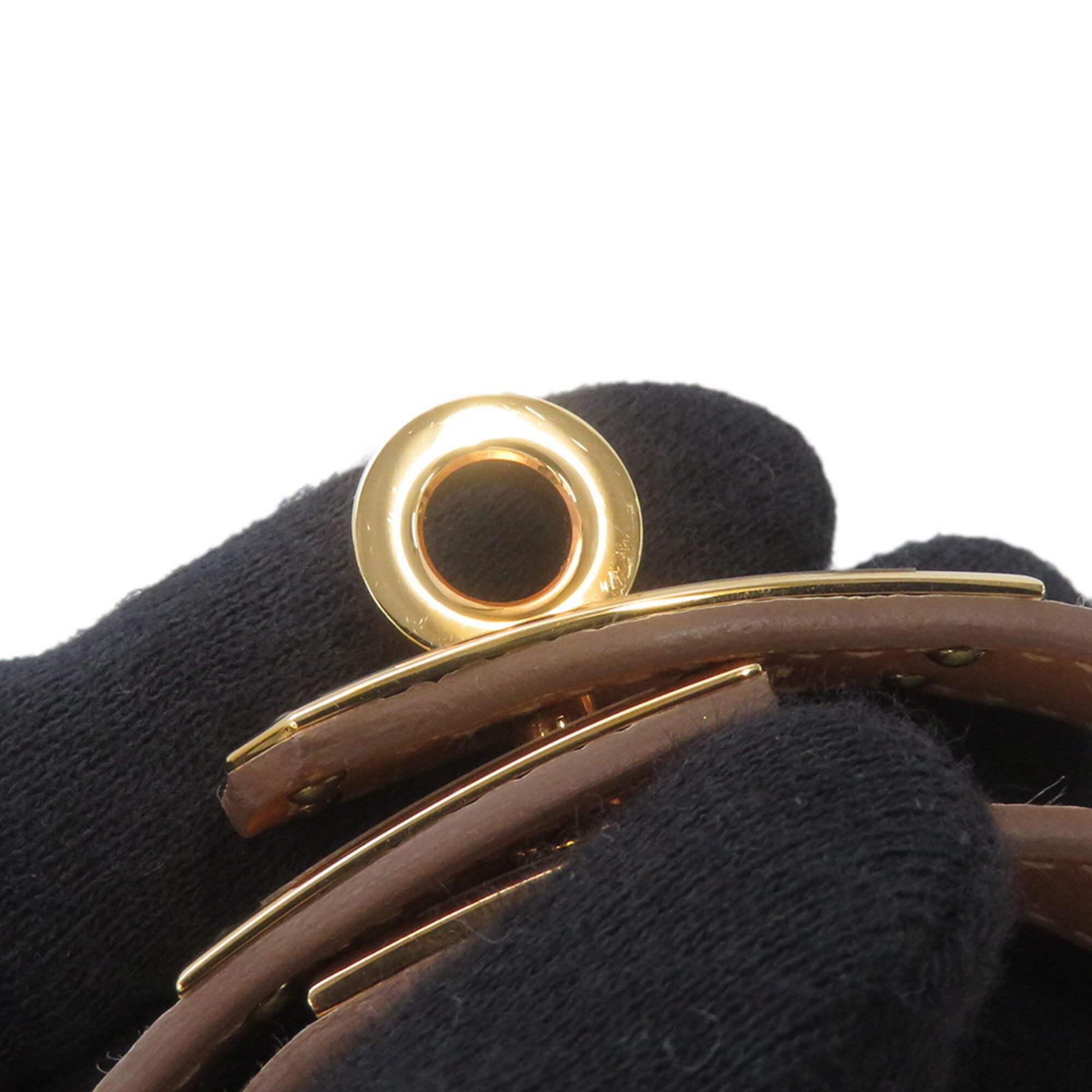 Hermes Kelly Double Tour Bracelet, Craie Pink Epsom Leather, U Stamp, Size T2 — Like New