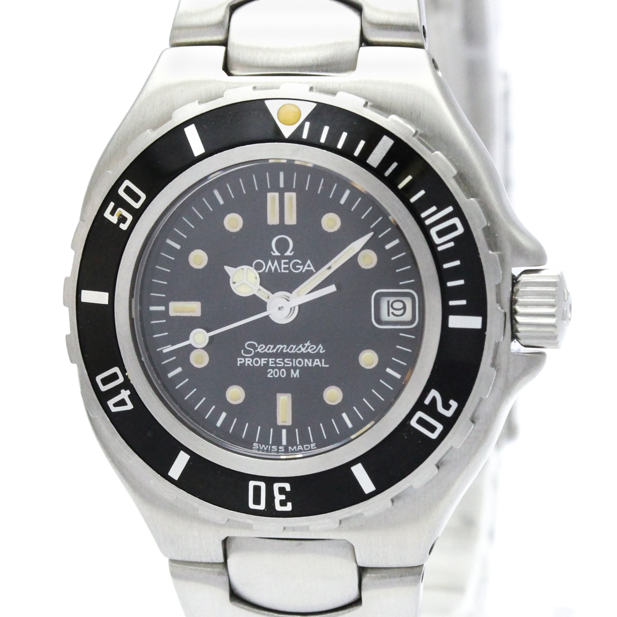 OMEGA Seamaster Professional Stainless Steel Ladies Watch 796.1051 Polished — Very Good