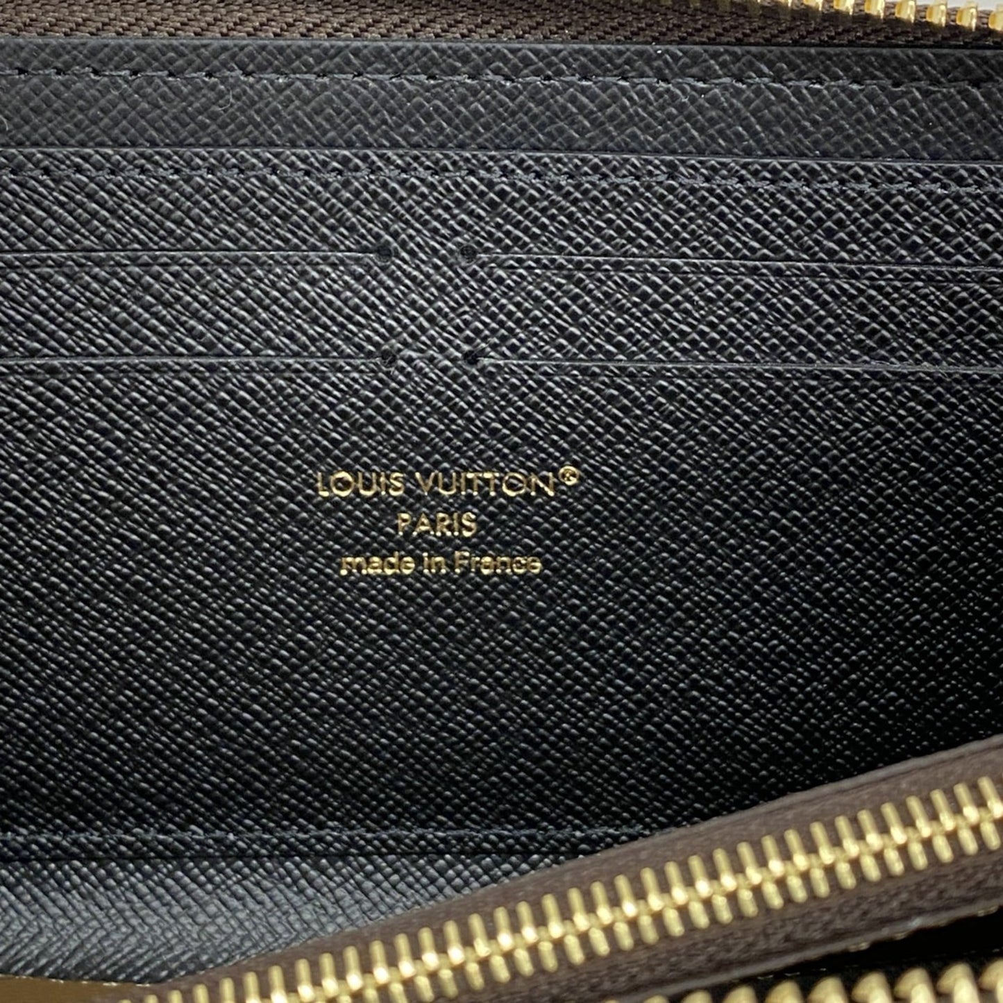 Louis Vuitton Monogram Reverse Portefeuille Clemence Long Wallet M82336 Brown Women's