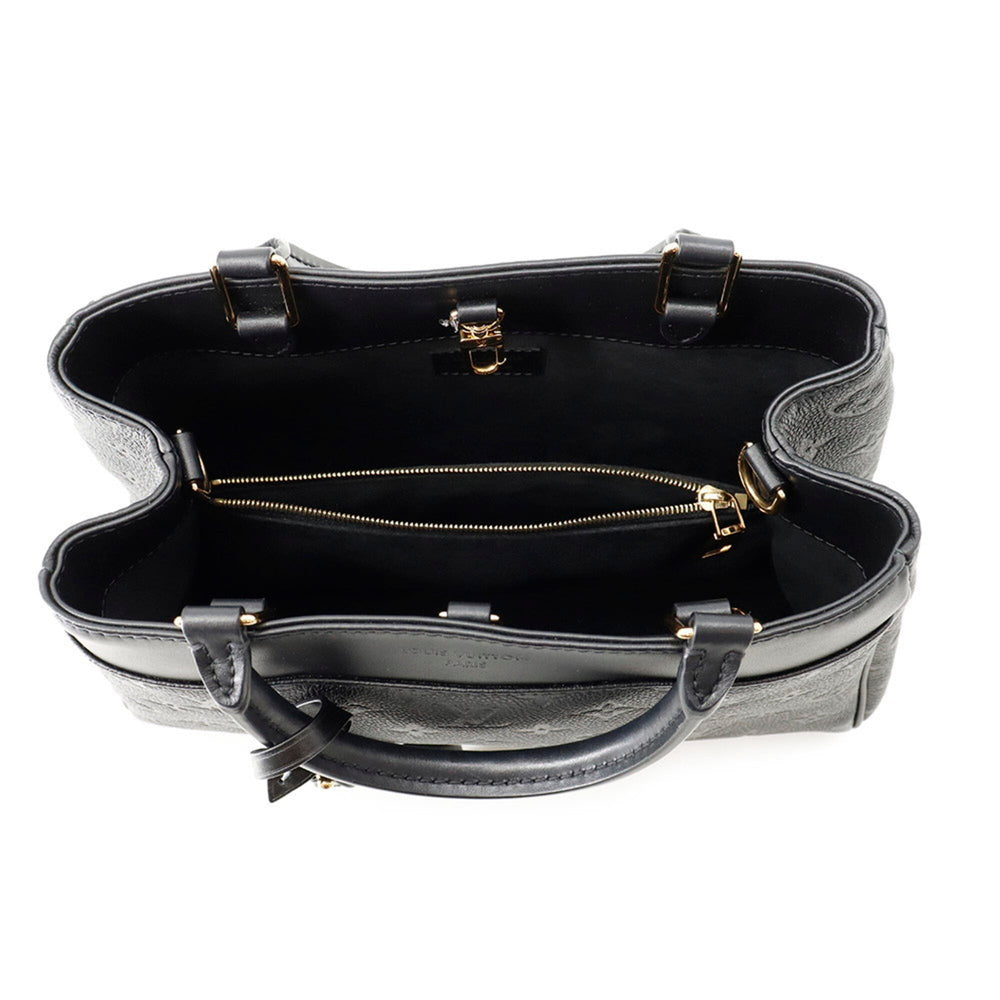 Louis Vuitton Monogram Empreinte Avenue PM Handbag M25577, 2-way Shoulder Bag, Black, for Women, LOUIS VUITTON — Like New
