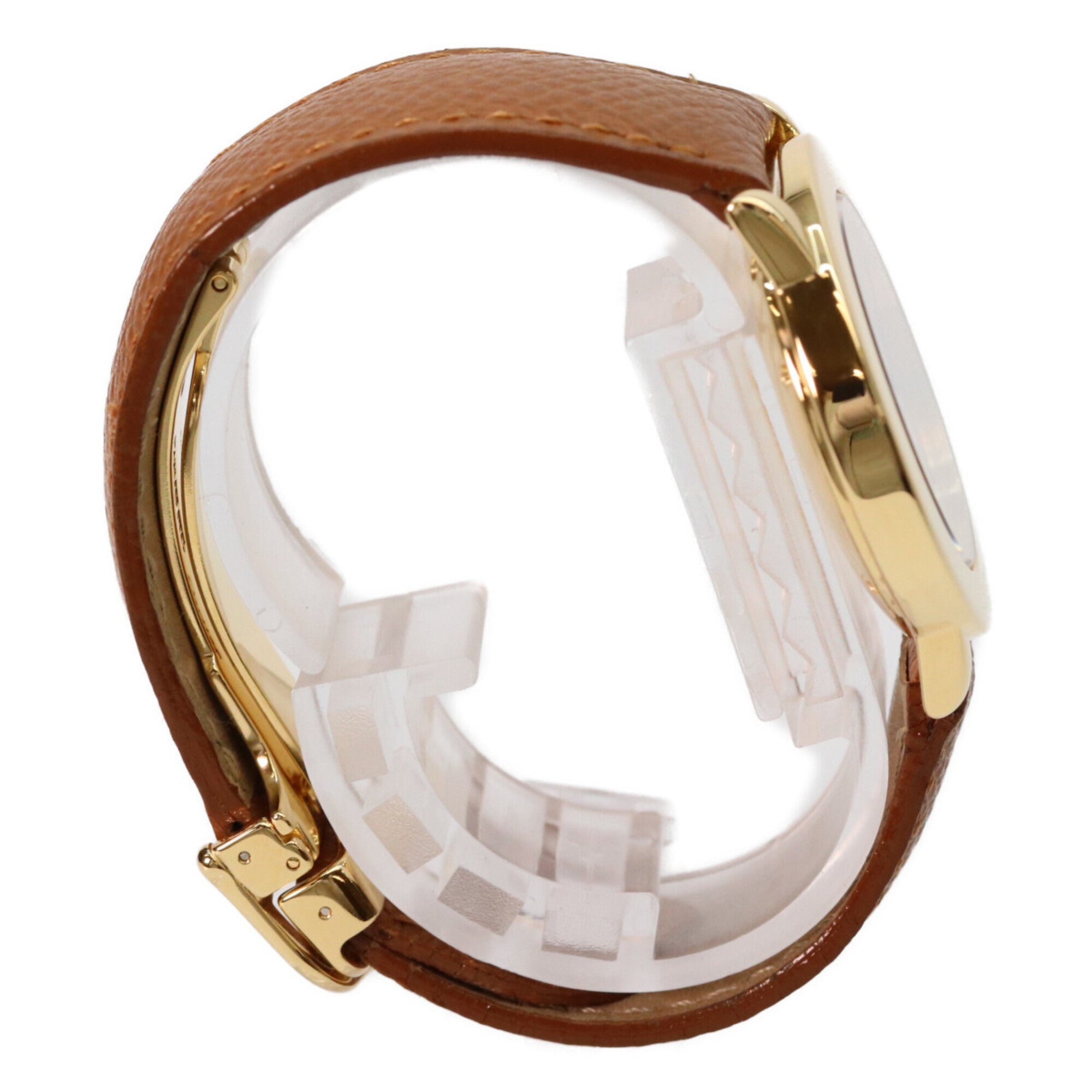 Cartier W1006922 925 Must de Ronde LM Vermeil Small Seconds Trinity Watch Gold Ivory Dial Ladies — Like New