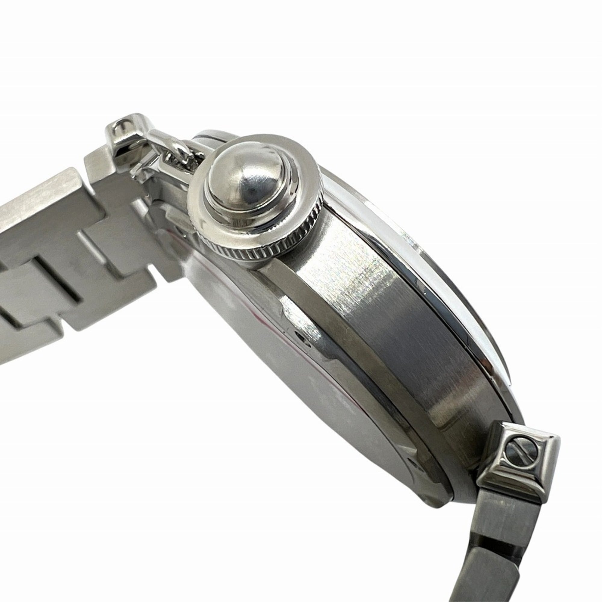 Cartier Pasha C Big Date Stainless Steel White Dial W31055M7 Automatic Watch for Women and Men — Very Good