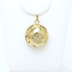 CELINE Pendant Top K18YG Yellow Gold 293668 — Like New