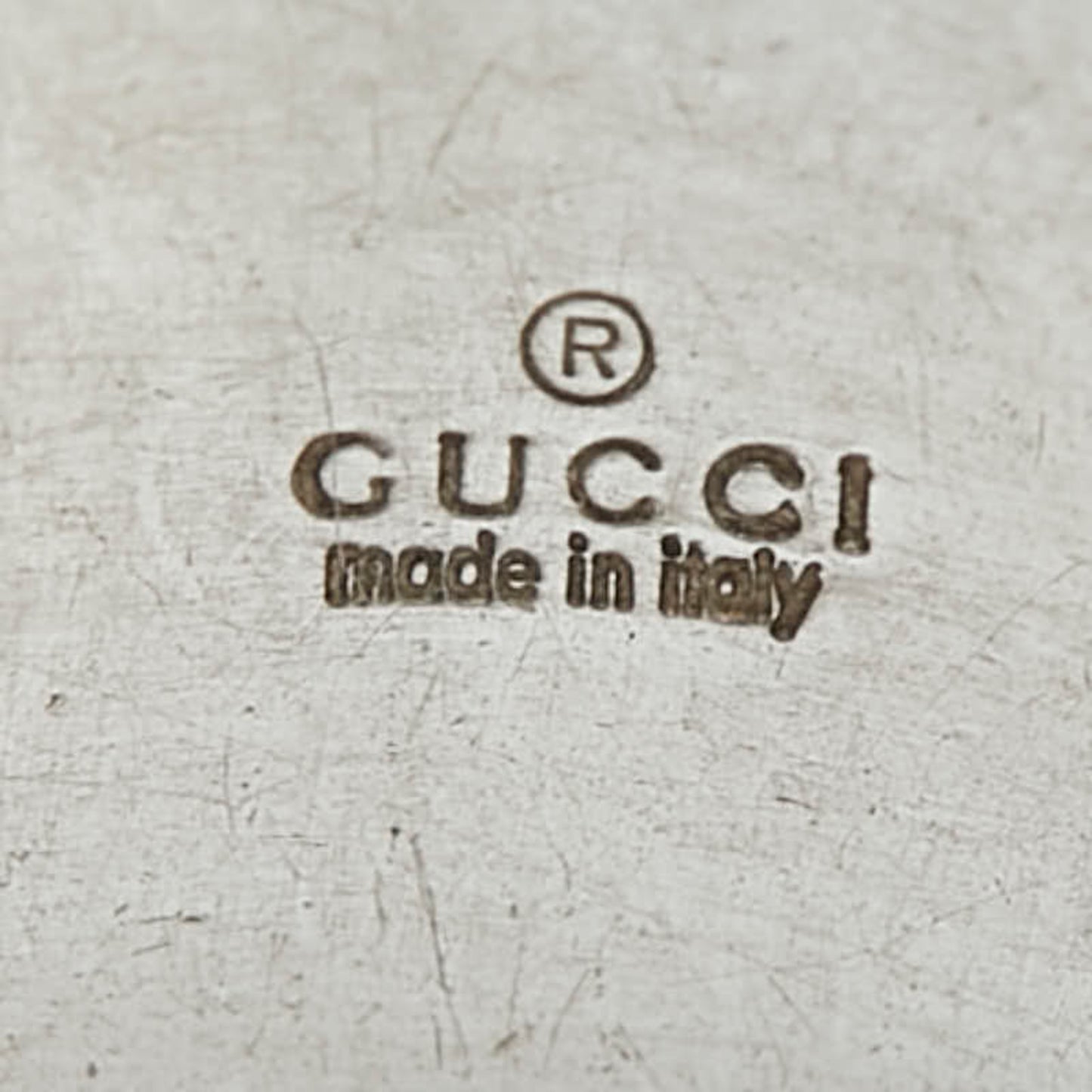 Gucci Branded G Ring, SV925 Silver, Women's, GUCCI