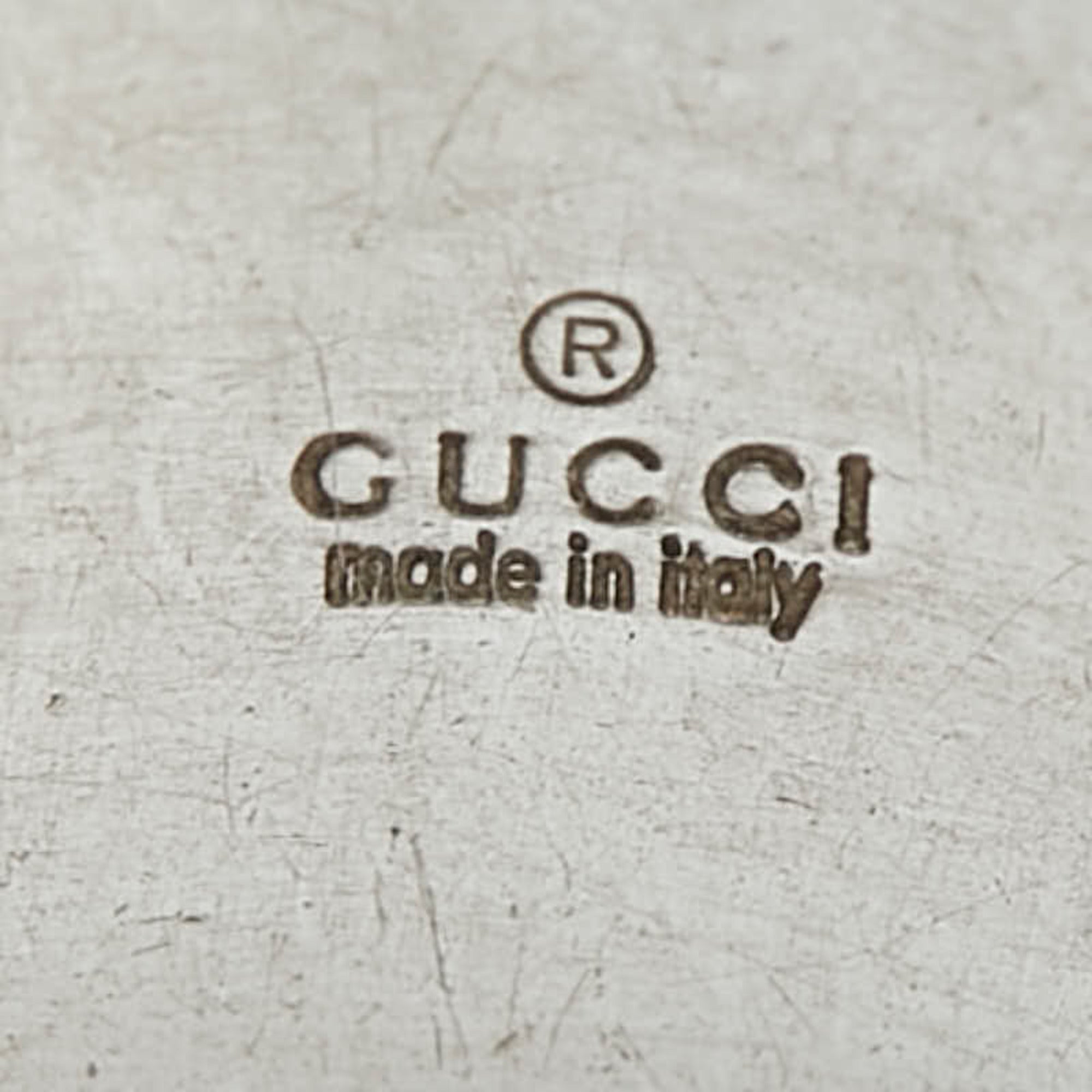 Gucci Branded G Ring, SV925 Silver, Women's, GUCCI