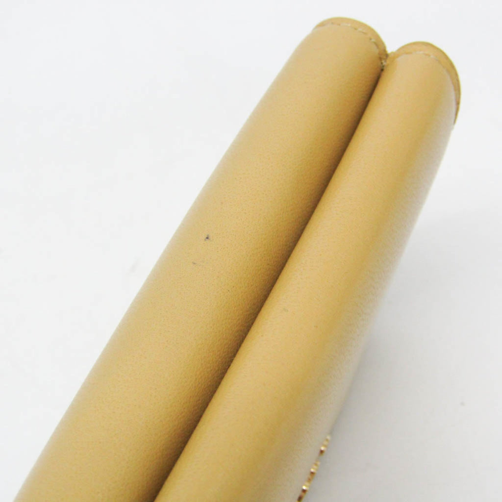 Loewe Anagram Trifold Wallet Women's Leather Wallet (tri-fold) Mustard