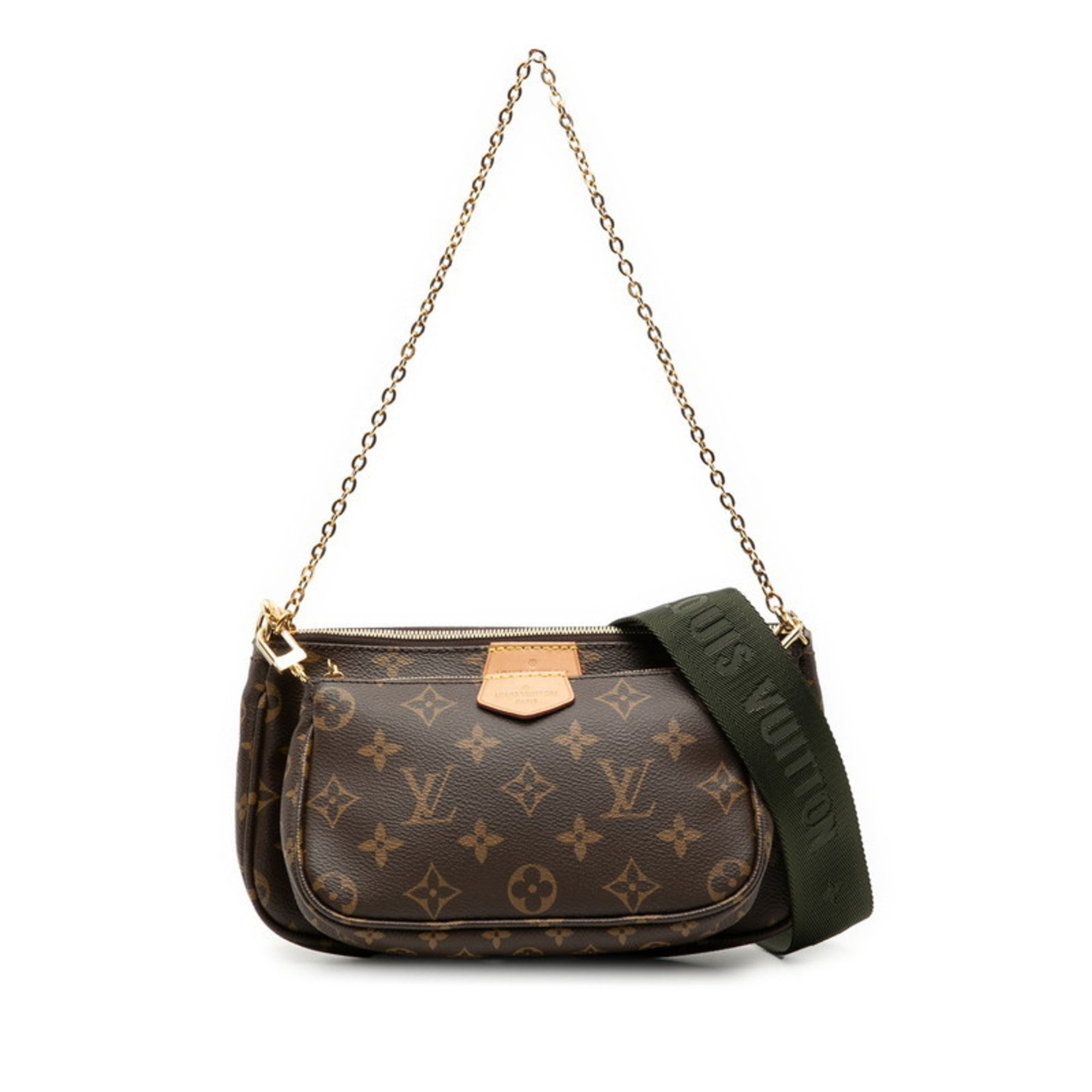 Louis Vuitton Monogram Multi Pochette Accessoires Handbag/Shoulder Bag 2WAY M44813 Brown Leather Women's LOUIS VUITTON