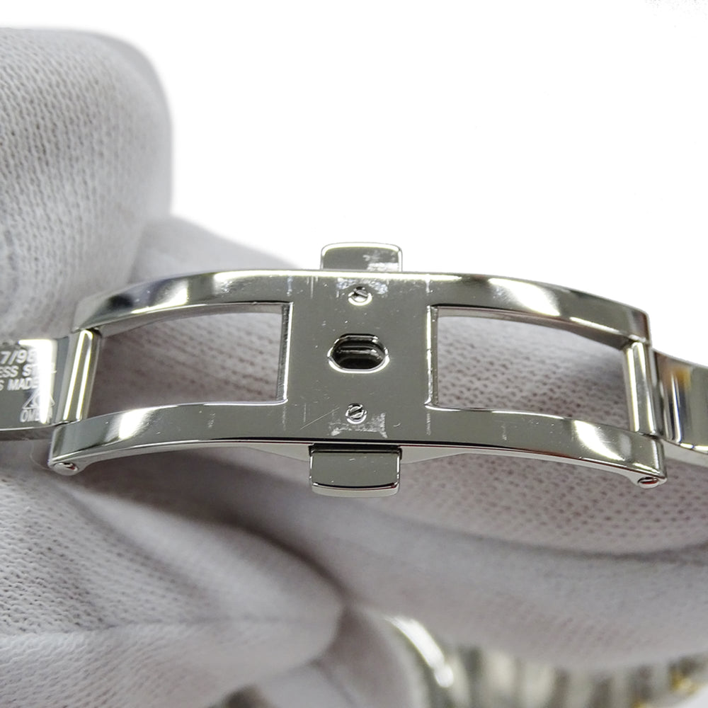 Omega Constellation 123.20.38.21.52.002 Men's Watch, Brand Name, 11P Diamonds, Co-Axial Movement, Date, Automatic Winding, Stainless Steel (SS) and Gold (YG) Combination — Good