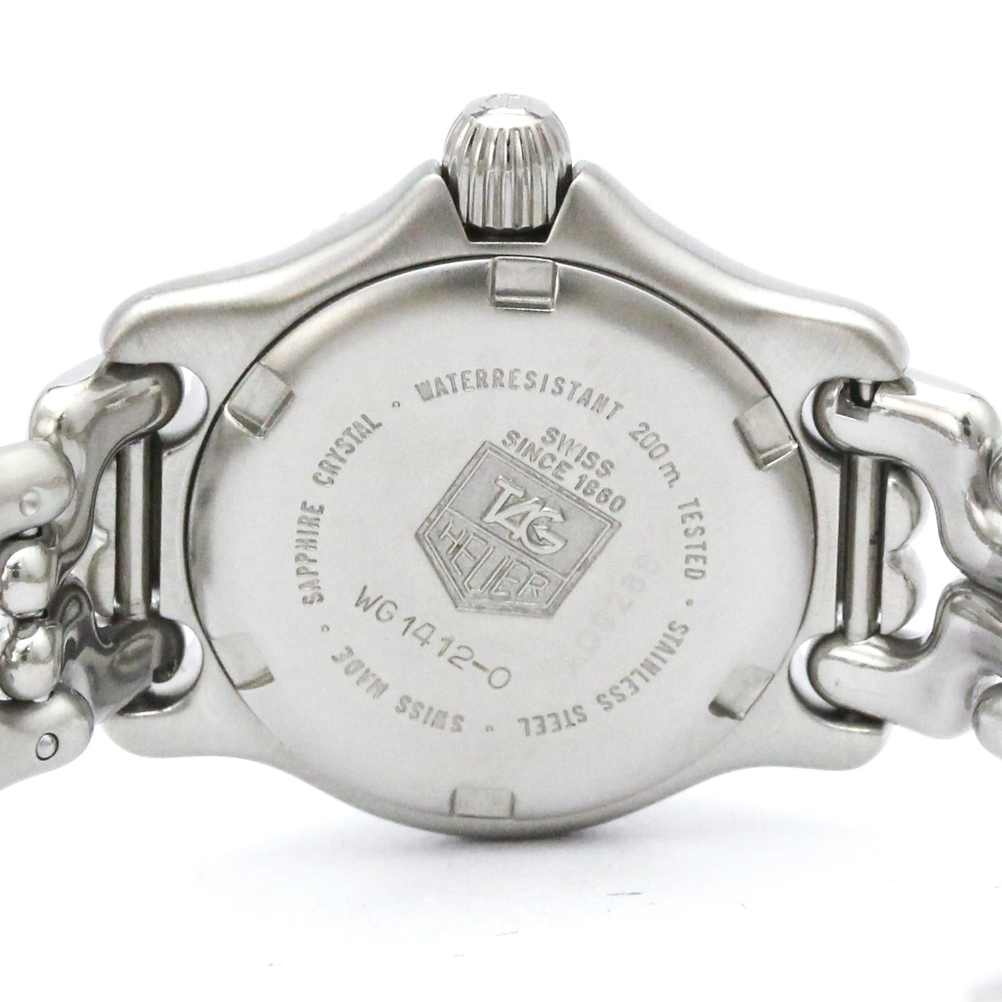 TAG HEUER Sel Professional Steel Quartz Ladies Watch WG1412 Polished — Very Good