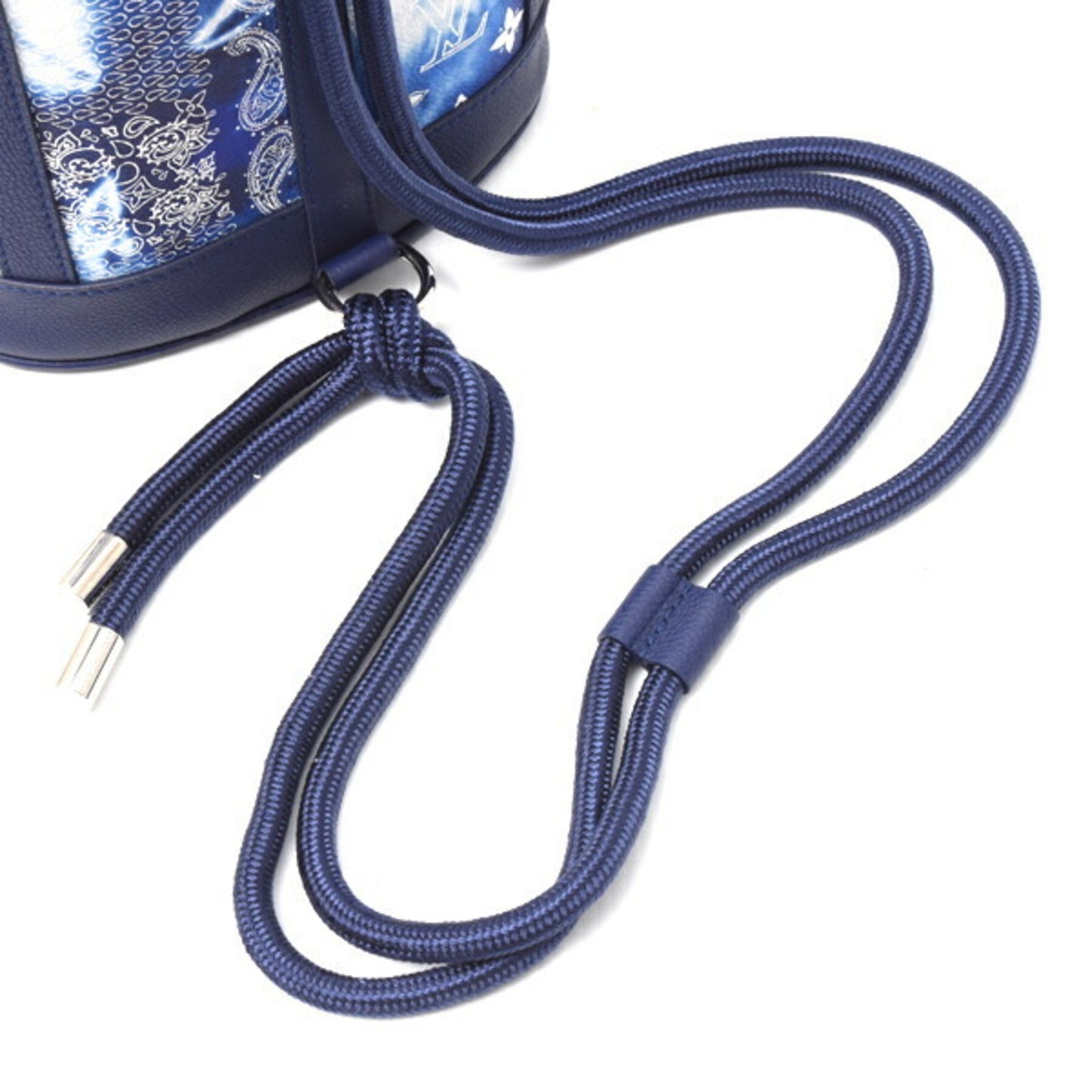 Louis Vuitton Men's and Women's Monogram Bandana Randonne PM Backpack Blue M20562