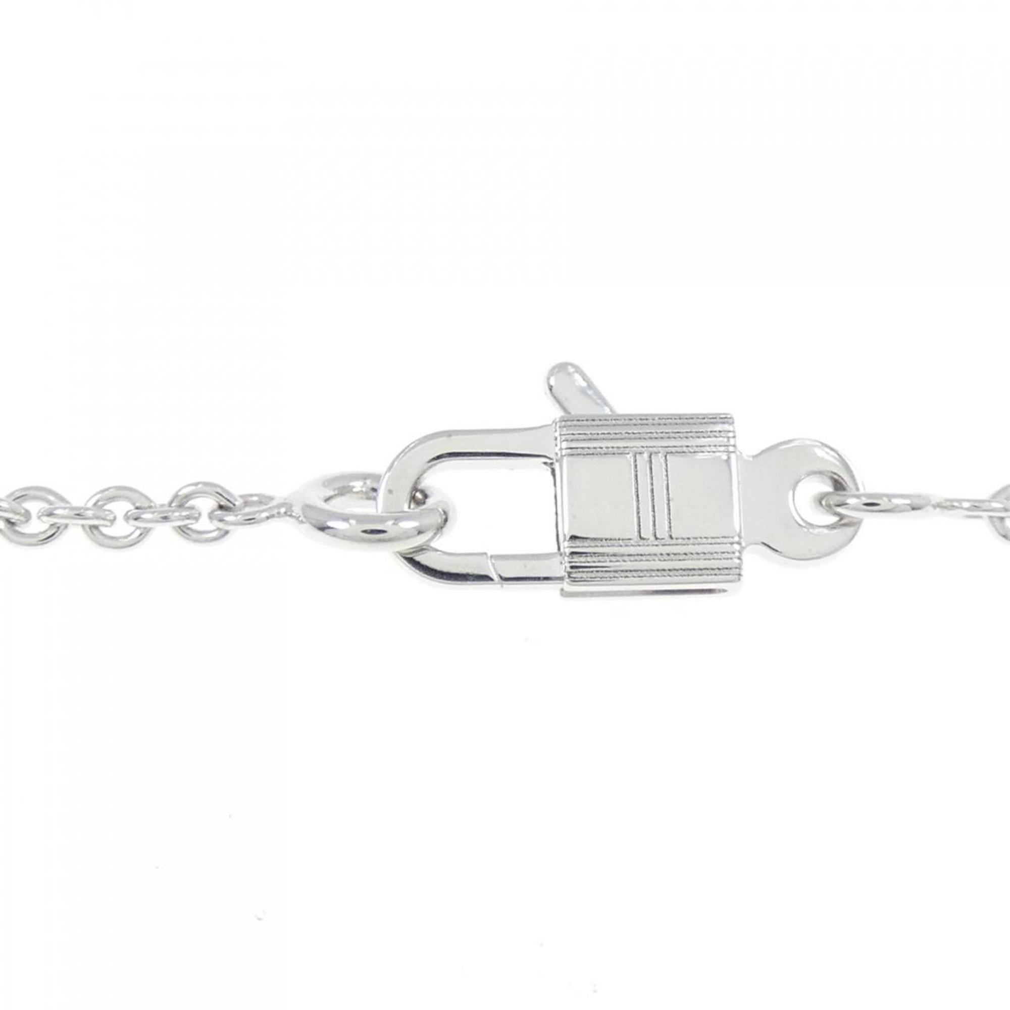 Hermes Amulet Padlock Necklace — Like New